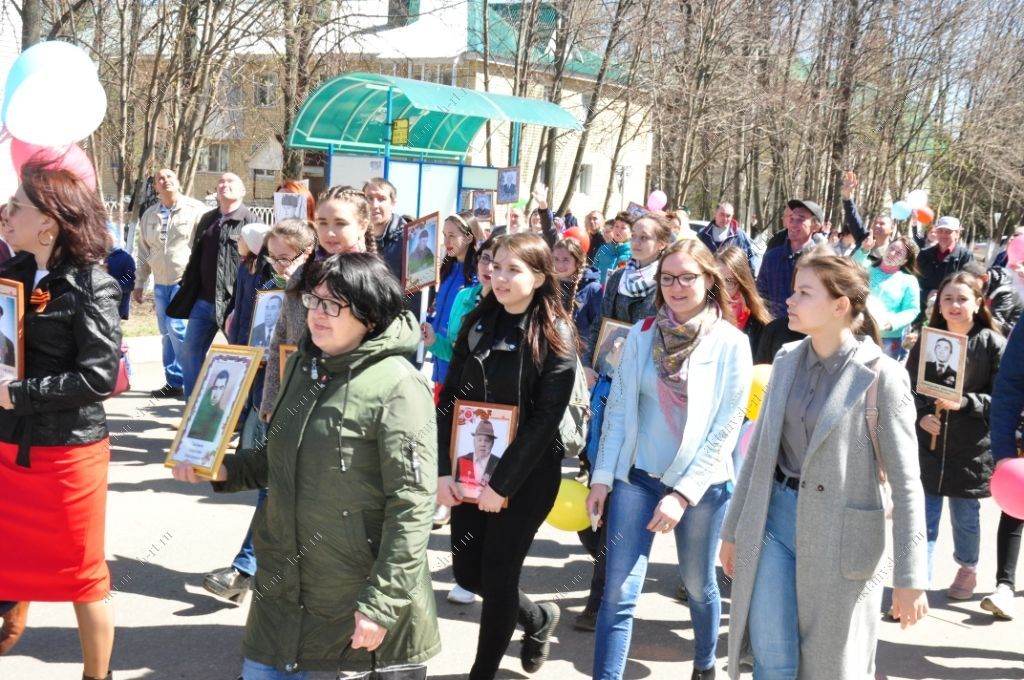 Актаныш быел да "Үлемсез полк" россиякүләм акциясенә кушылды