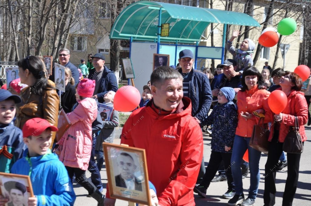 Актаныш быел да "Үлемсез полк" россиякүләм акциясенә кушылды