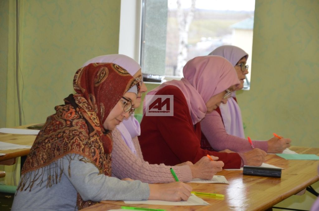 ҮРНӘК АЛЫР УРЫН БАР: Актанышта “Татарча диктант”ны мәчеттә дә яздылар (+ФОТОМИЗГЕЛЛӘР)