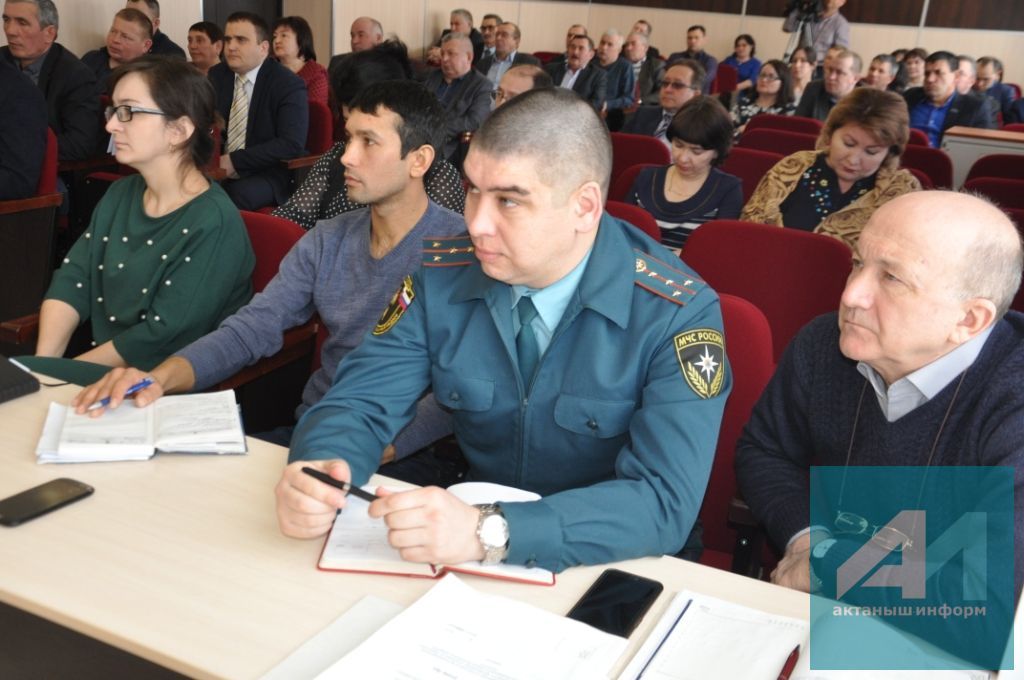 АПРЕЛЬ ТУАР, ЯР ТУЛЫР: Актаныш районында  язгы ташуга әзерлек хакында сөйләштеләр (+ФОТОЛАР)