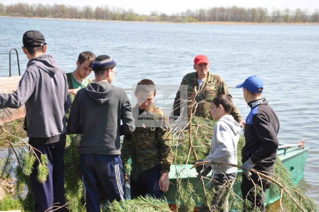 "БАЛЫК - БУЛСЫН!": Актаныш районында да балыкларга ярдәм оештырылды (+ФОТОЛАР)