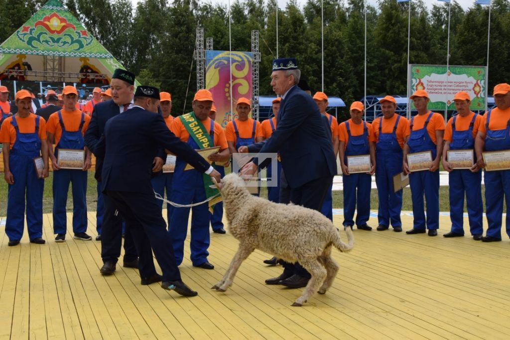 ТАНЫШ БУЛЫГЫЗ: Ык буе Сабантуенда Актанышның Кыр батыры билгеләнде