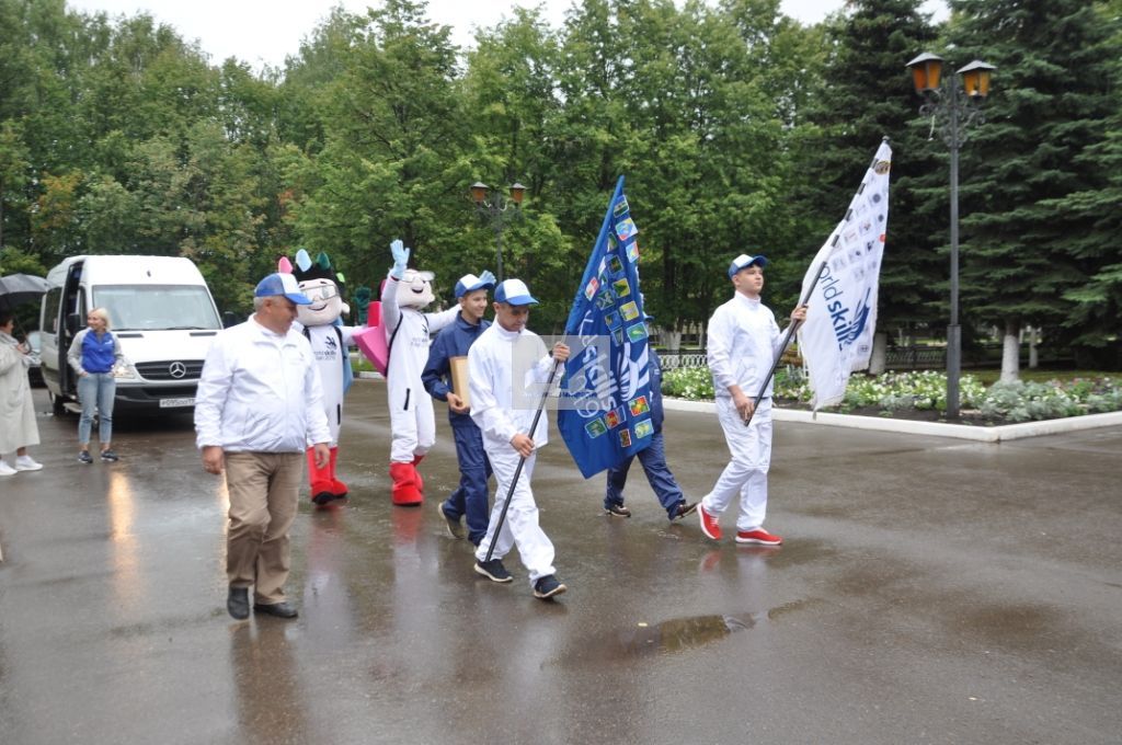 ТАРИХИ МИЗГЕЛ: Актаныш районы WorldSkills флагын  ”Кызыл олау” белән бер көнне каршы алды  (+ФОТОЛАР)