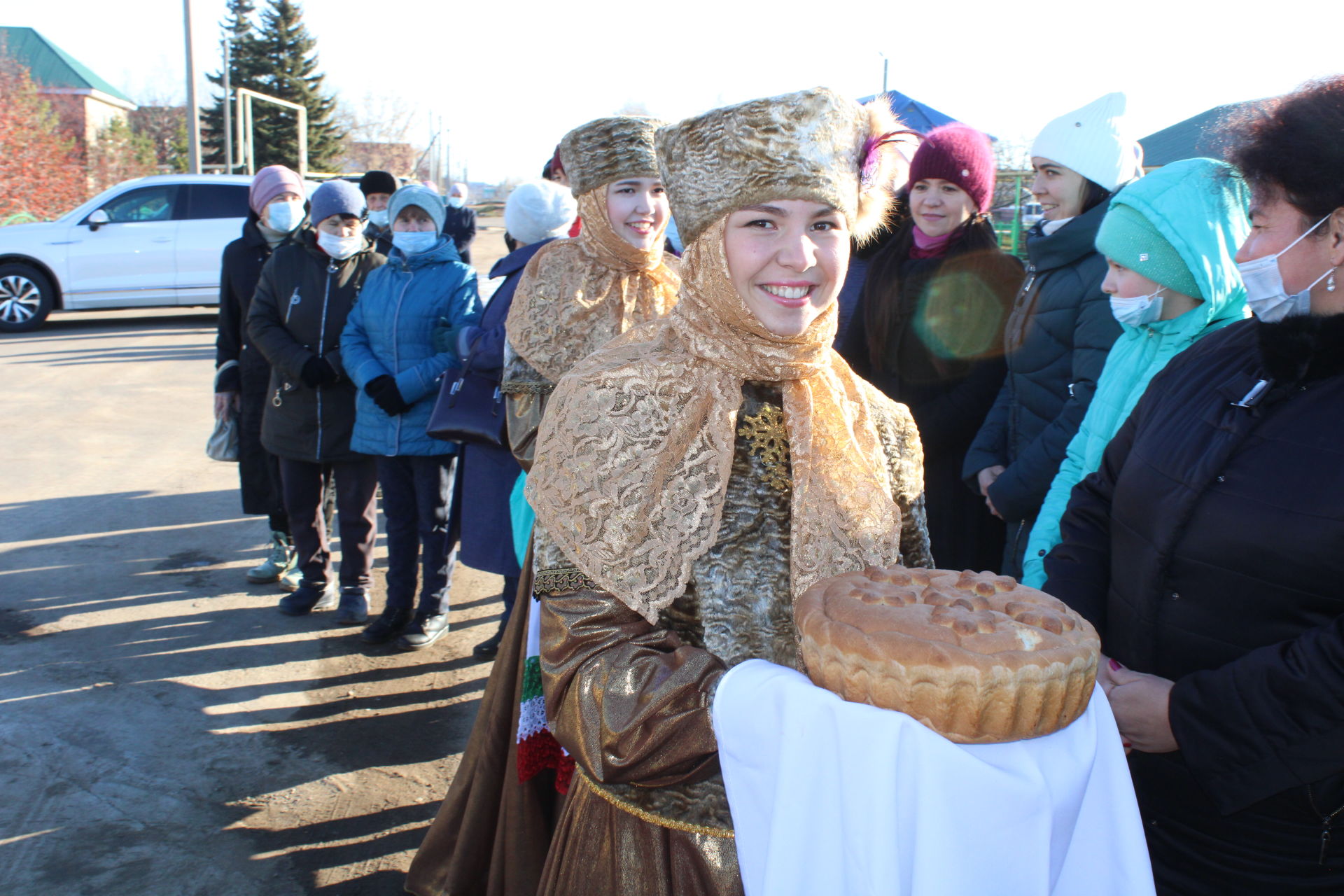 Бүген Пучыда өй туе:  Тантаналы төстә авыл җирлеге Башкарма комитетының яңа бинасы ачылды(фотолар)