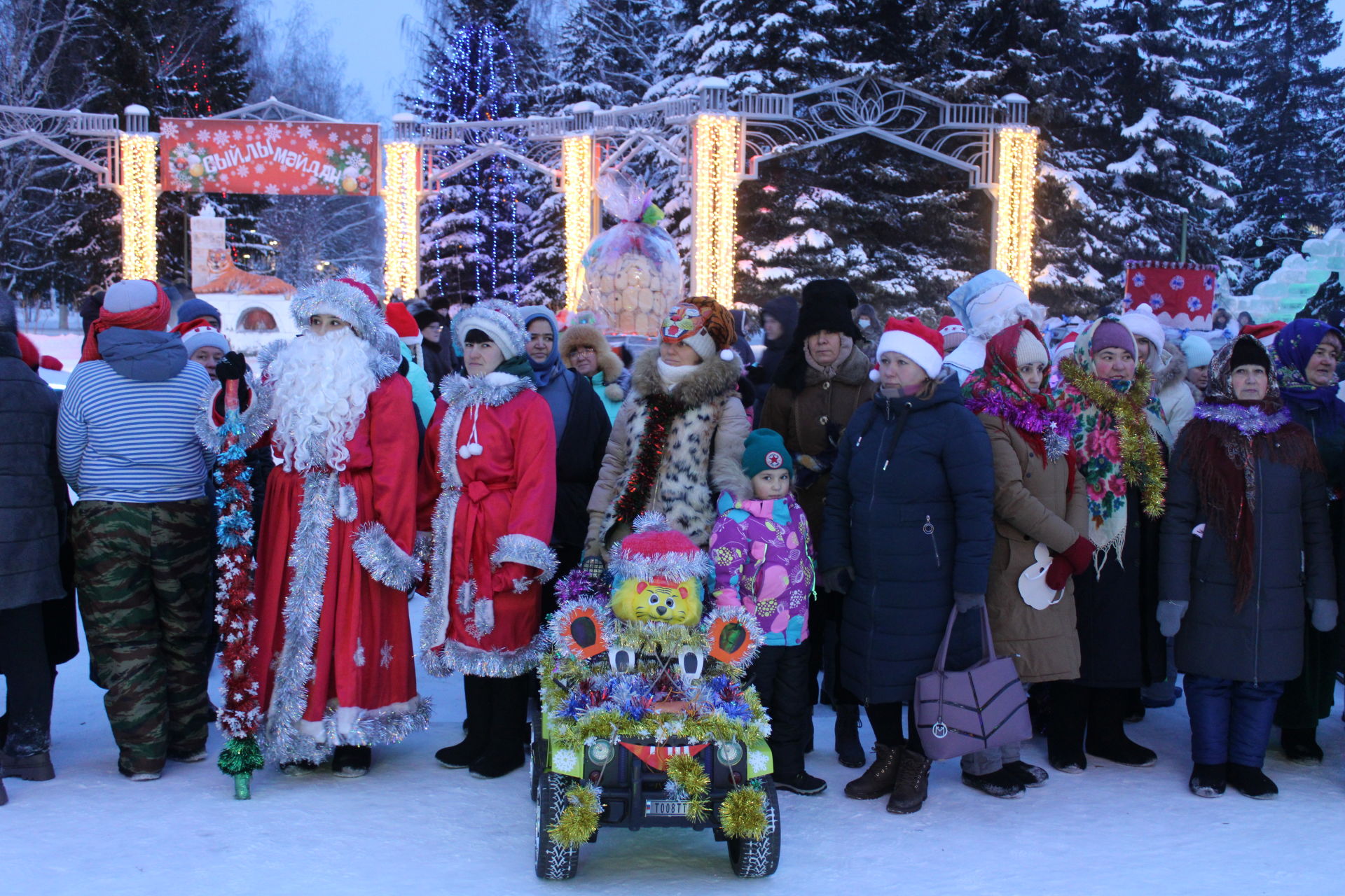 “Сыйлы мәйдан”да Кышкы карнавал