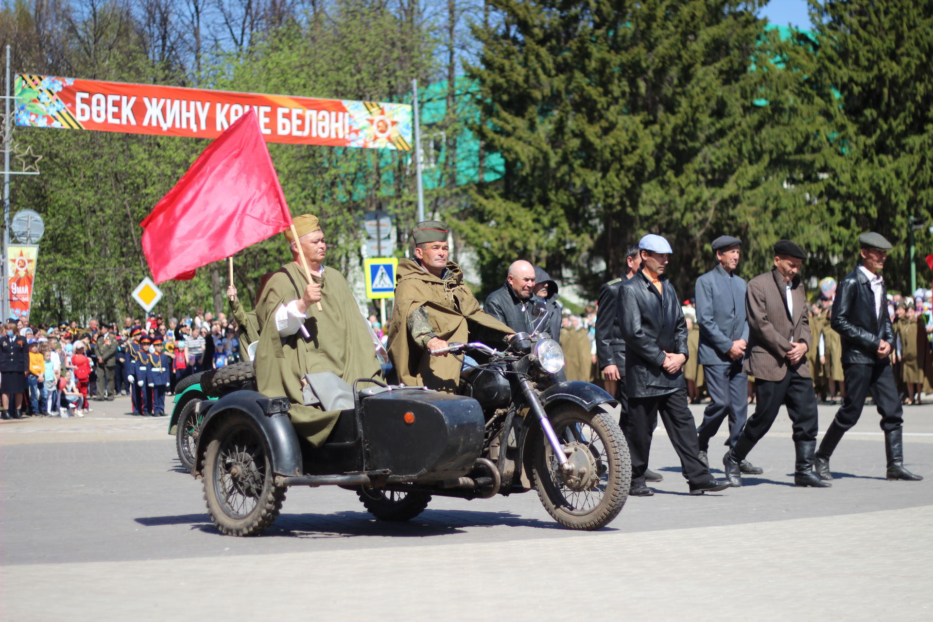 Актанышта 9 май - Җиңү Бәйрәме