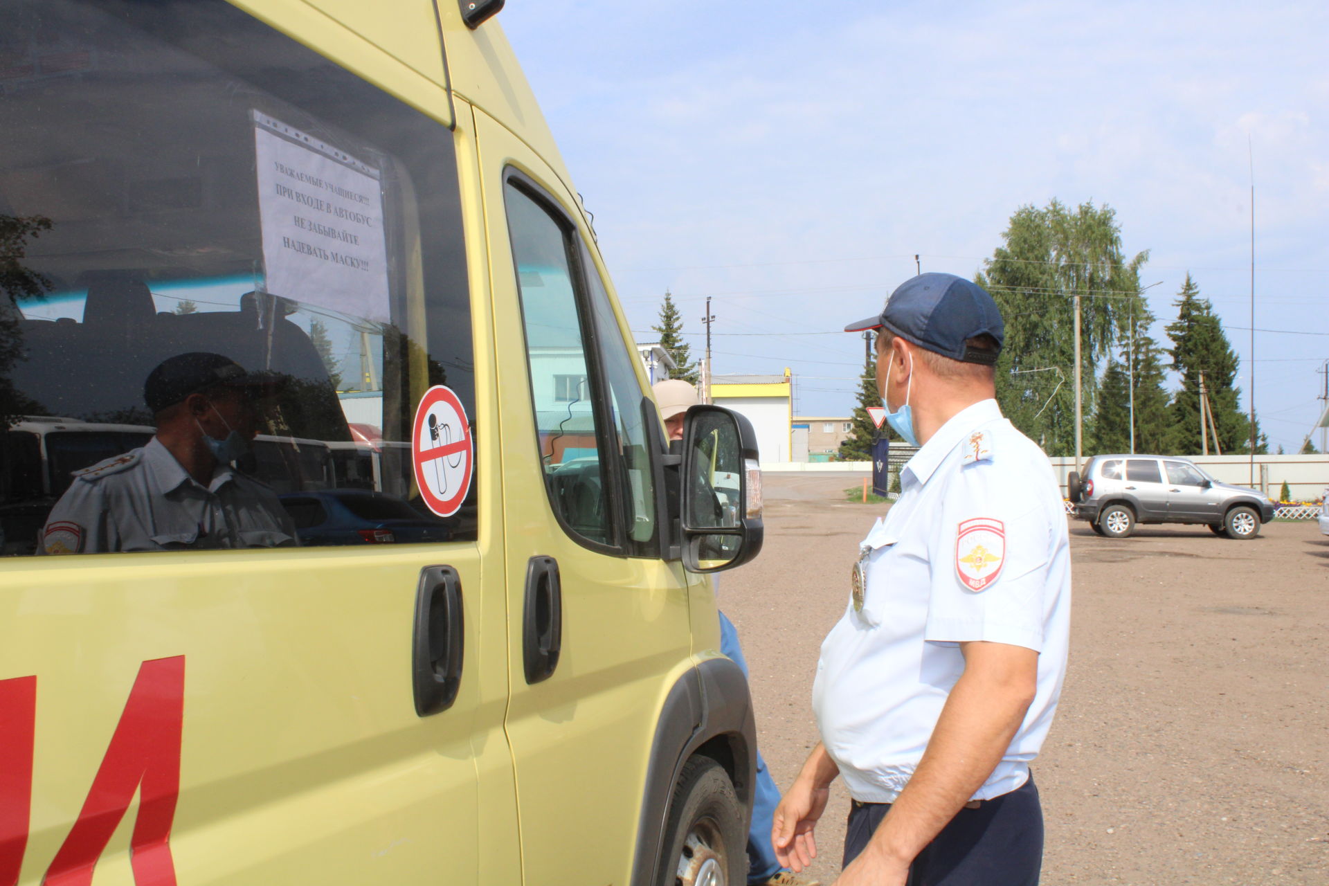 Бүген районның автотранспорт предприятиесендә мәктәп автобусларының яңа уку елына әзерлеге тикшерелде(фотолар)