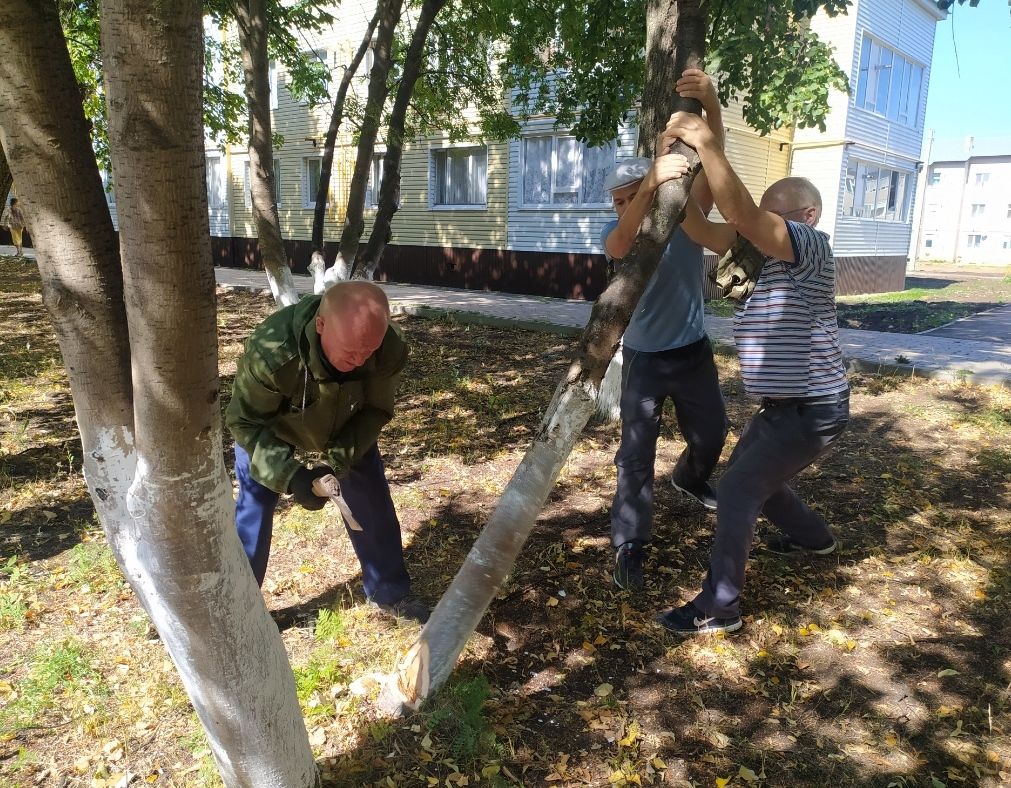 Актанышта районкүләм өмә: авылны чистартуда өлеш керттегезме?(фотолар)