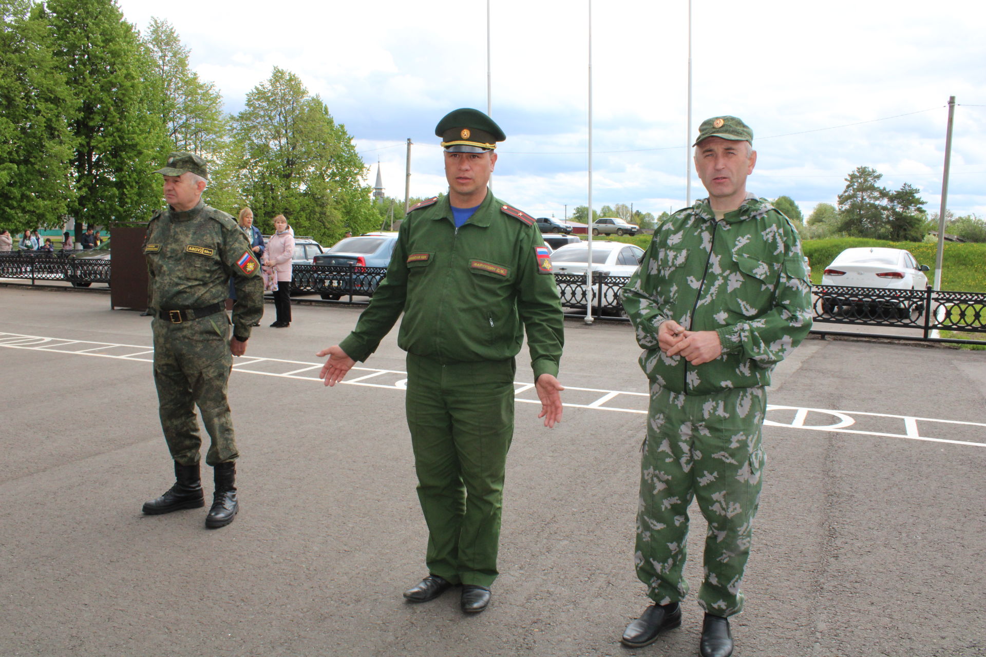 Районыбызның X сыйныф егетләре хәрби җыенда катнаша