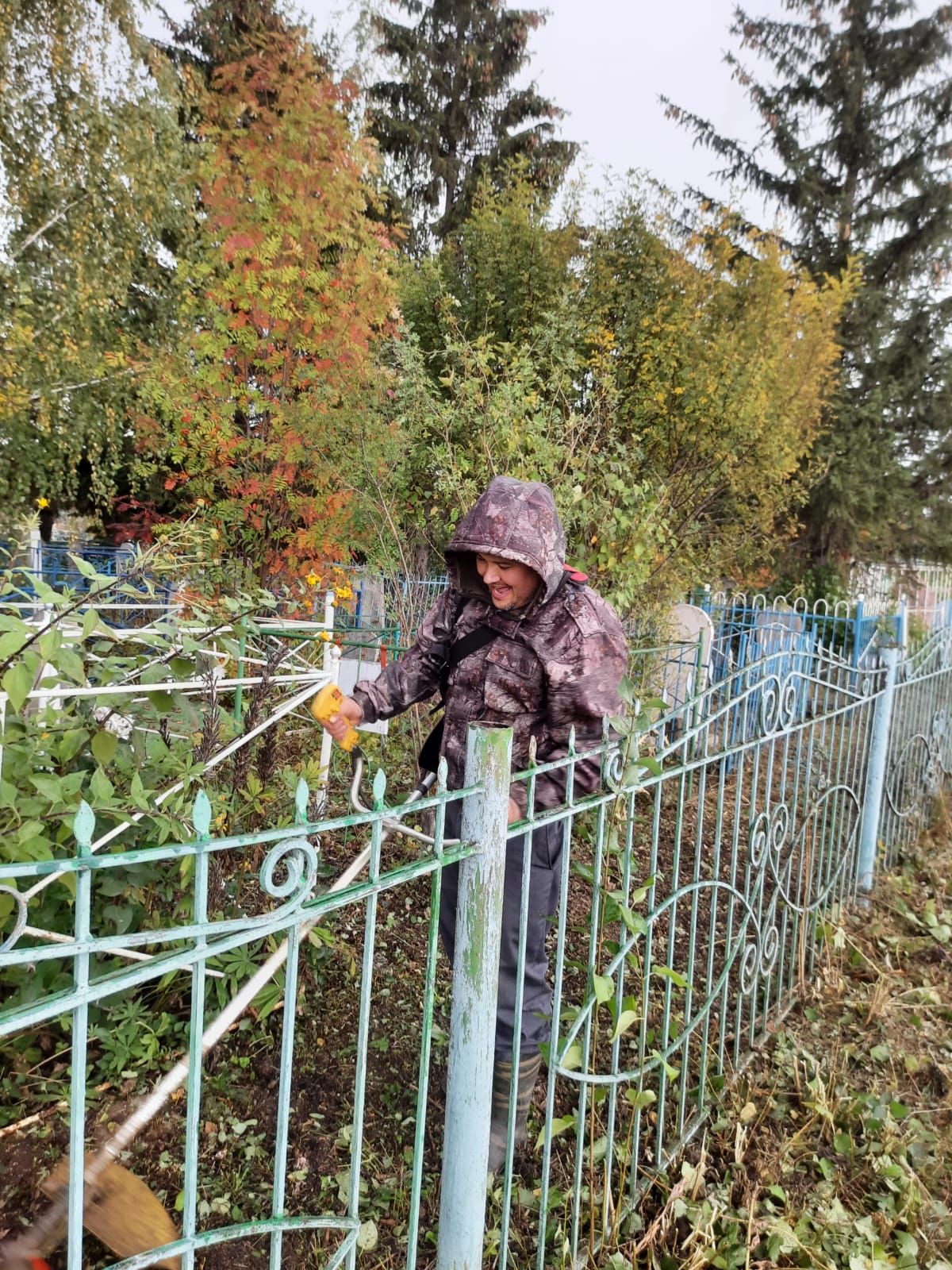 Актаныш зиратында узган өмәдә райондашларыбыз актив катнашты