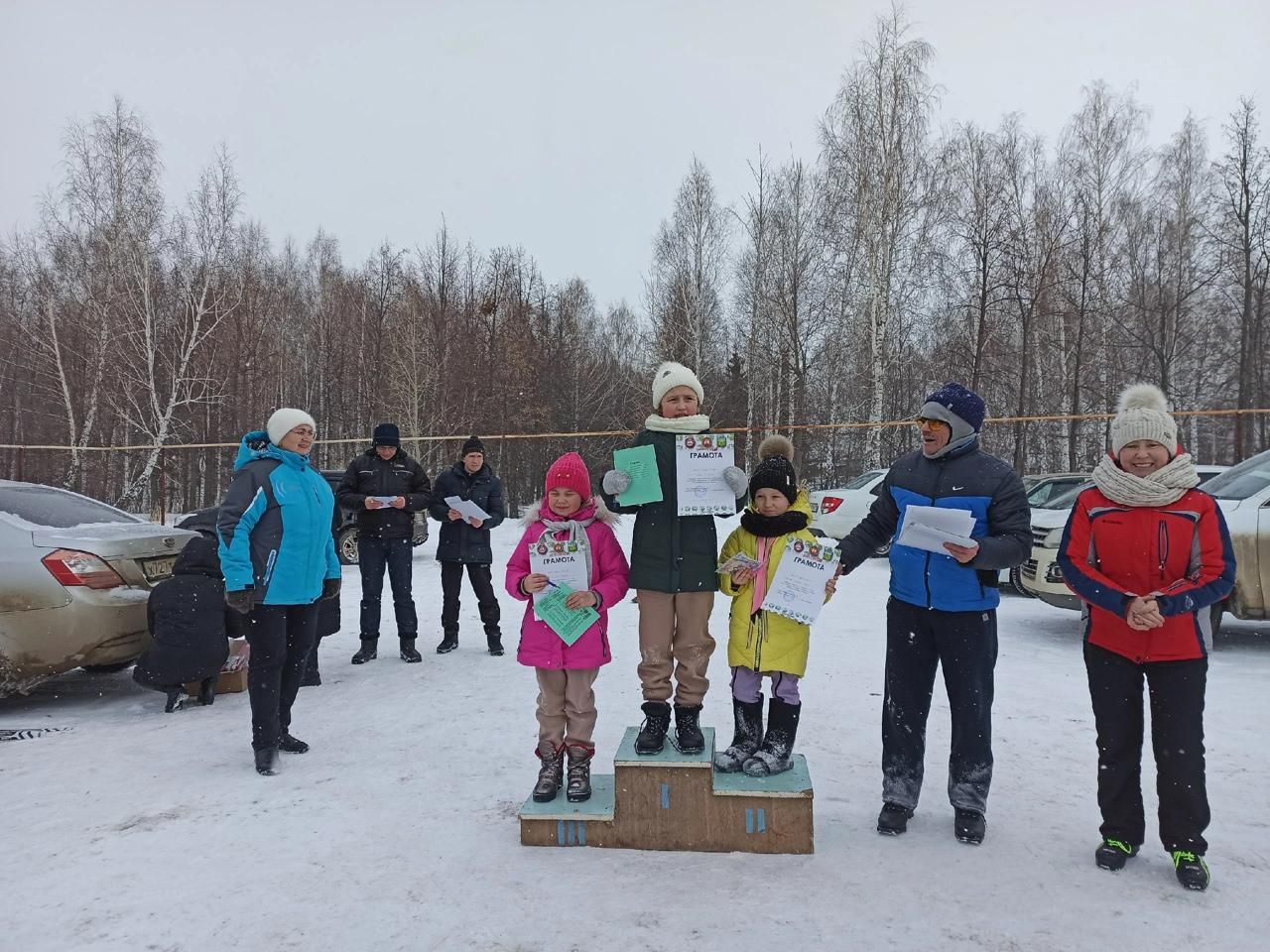 Районыбызның медицина хезмәткәрләре Зифа Исламова истәлегенә чаңгы ярышы оештырды