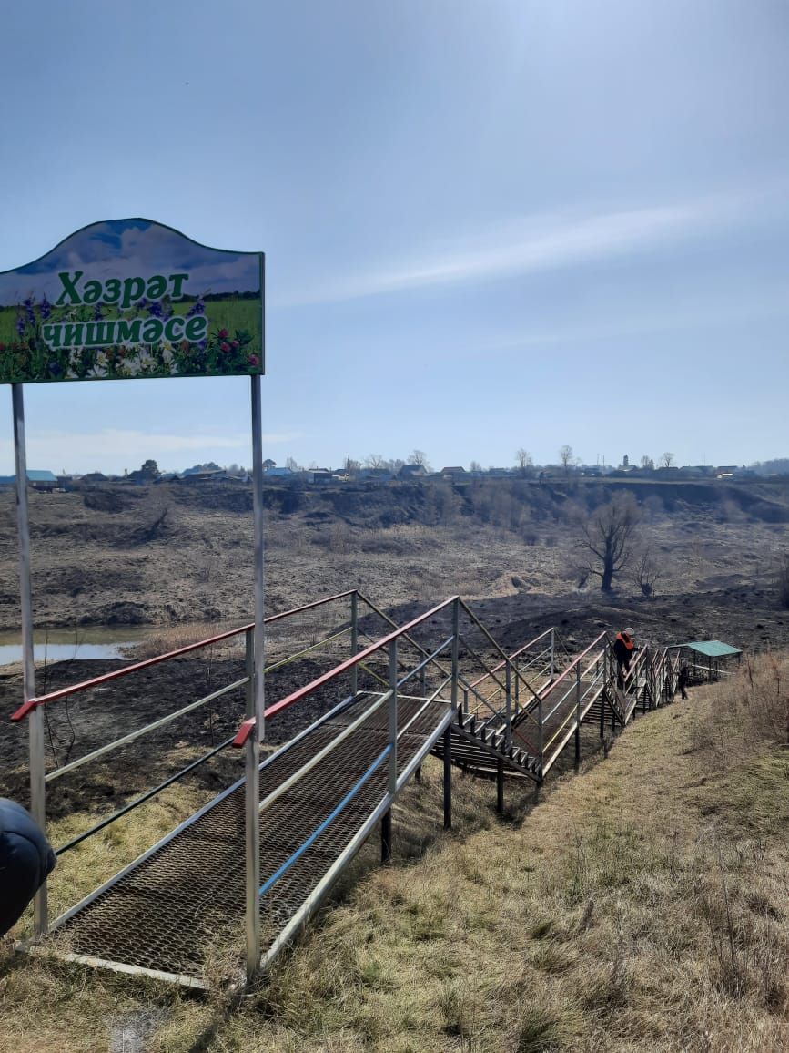 Такталачык халкы бүген зур өмә ясап авылны җыештырды