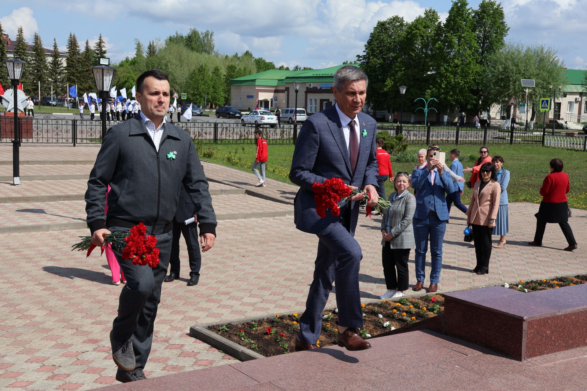 Актанышка «Алдынгылар хәрәкәте»нең Татарстан бүлекчәсе җитәкчесе Тимур Сөләйманов килде (фотолар)