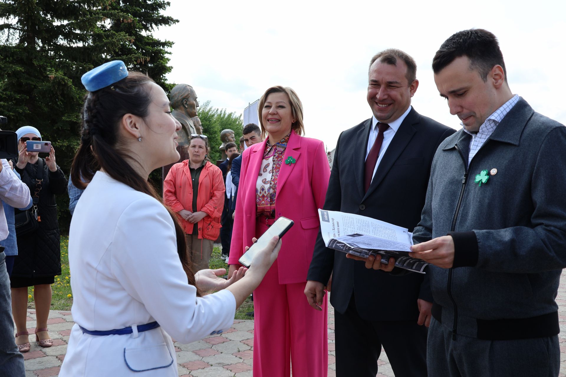 Актанышка «Алдынгылар хәрәкәте»нең Татарстан бүлекчәсе җитәкчесе Тимур Сөләйманов килде (фотолар)