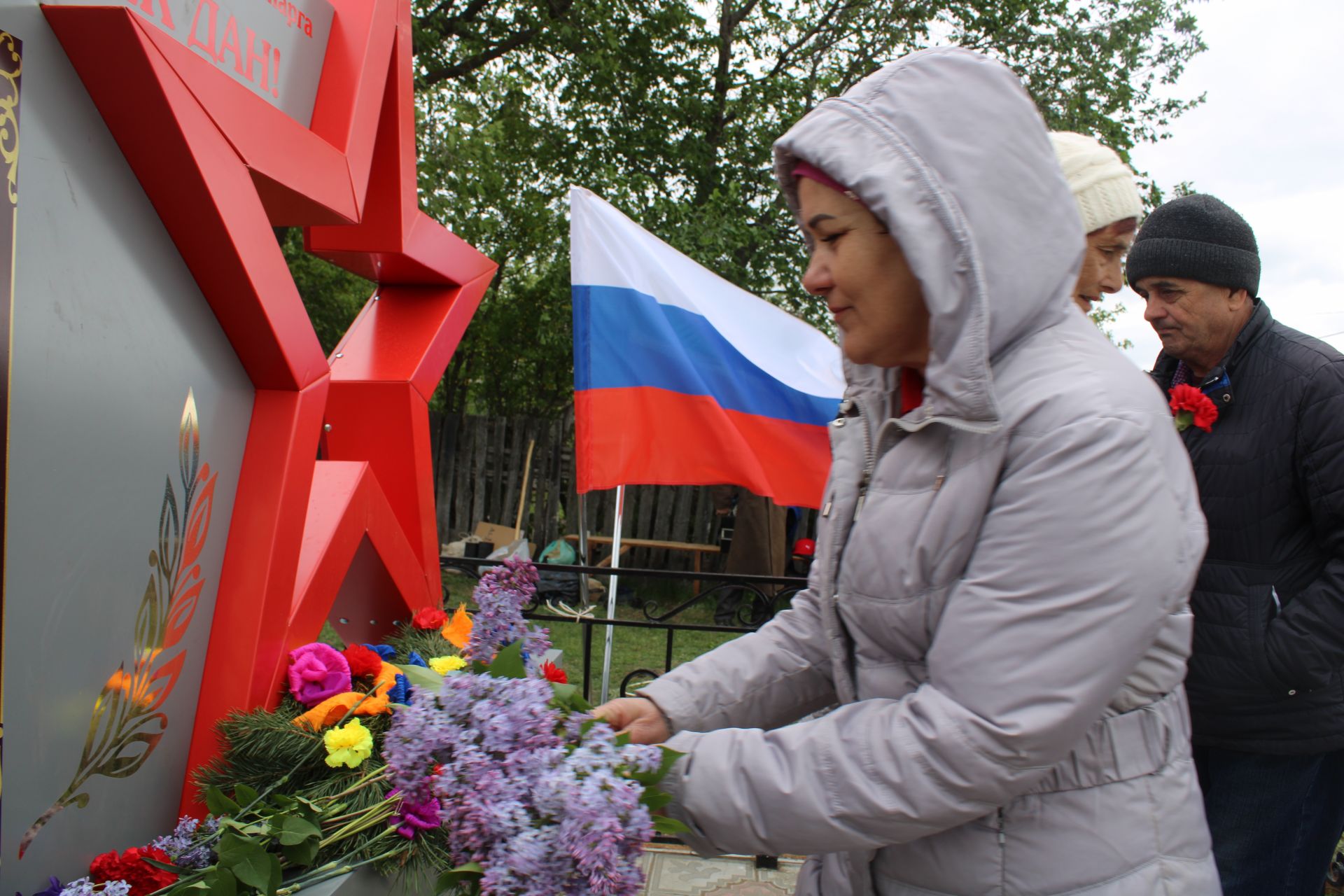 Югары Гәрәй авылында Бөек Ватан сугышы ветераннары истәлегенә һәйкәл-обелиск ачылды (фоторепортаж)