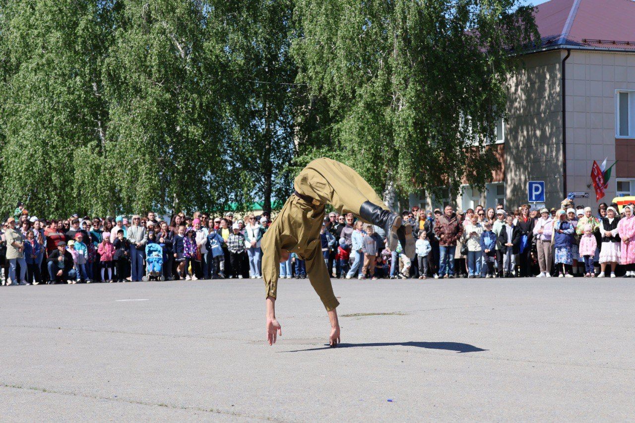 Горурлыгыбыз чиксез: Актанышта Бөек Җиңү бәйрәме