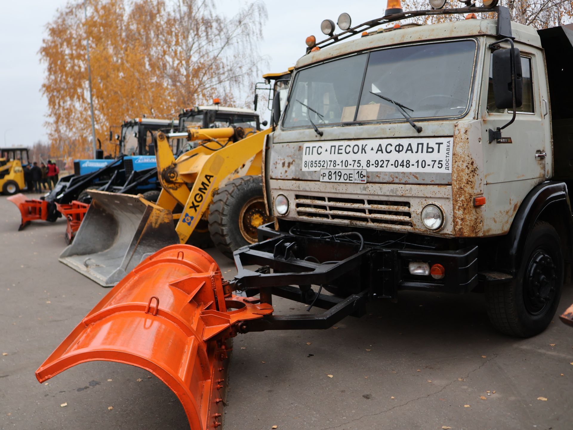 Бүген Актаныш районы җитәкчелеге инфраструктура өчен җаваплы оешмалардагы техникаларның кышка әзерлеген карады