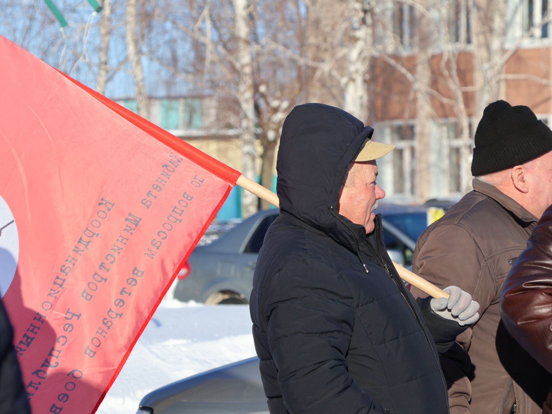 Районыбызның Җиңү паркында Әфганстаннан Совет гаскәрләре чыгарылуга 35 ел тулуга багышланган тантаналы митинг узды