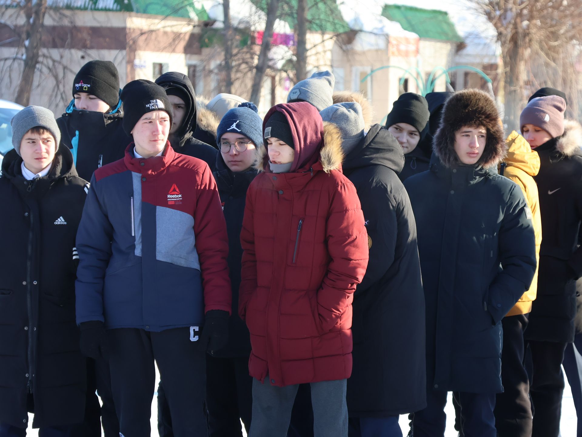 Районыбызның Җиңү паркында Әфганстаннан Совет гаскәрләре чыгарылуга 35 ел тулуга багышланган тантаналы митинг узды