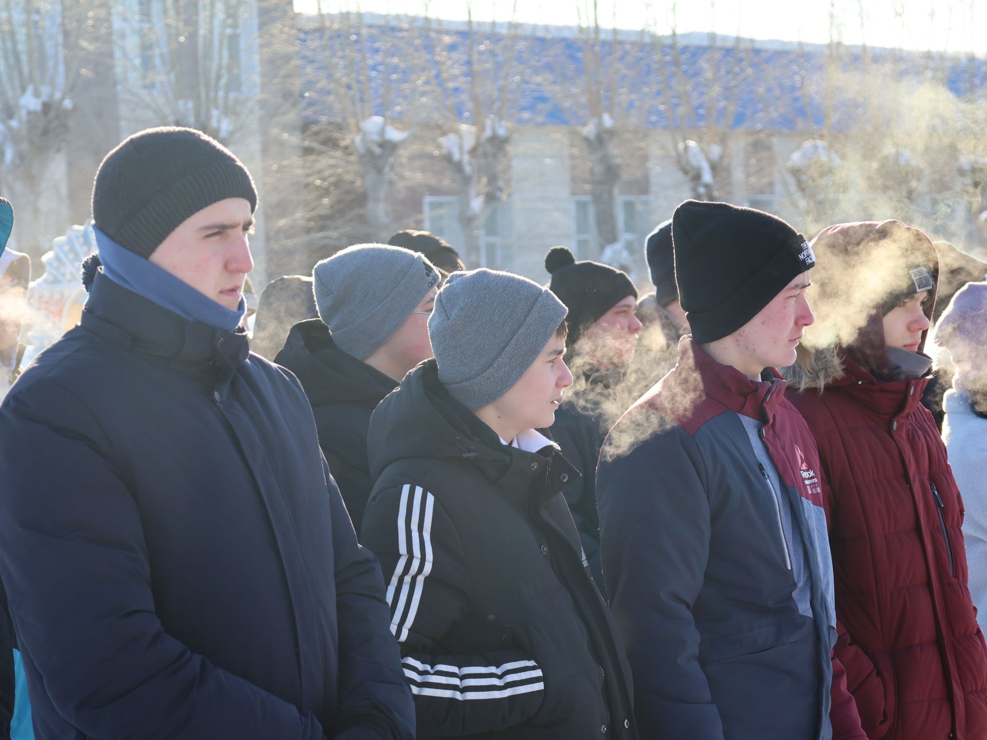 Районыбызның Җиңү паркында Әфганстаннан Совет гаскәрләре чыгарылуга 35 ел тулуга багышланган тантаналы митинг узды