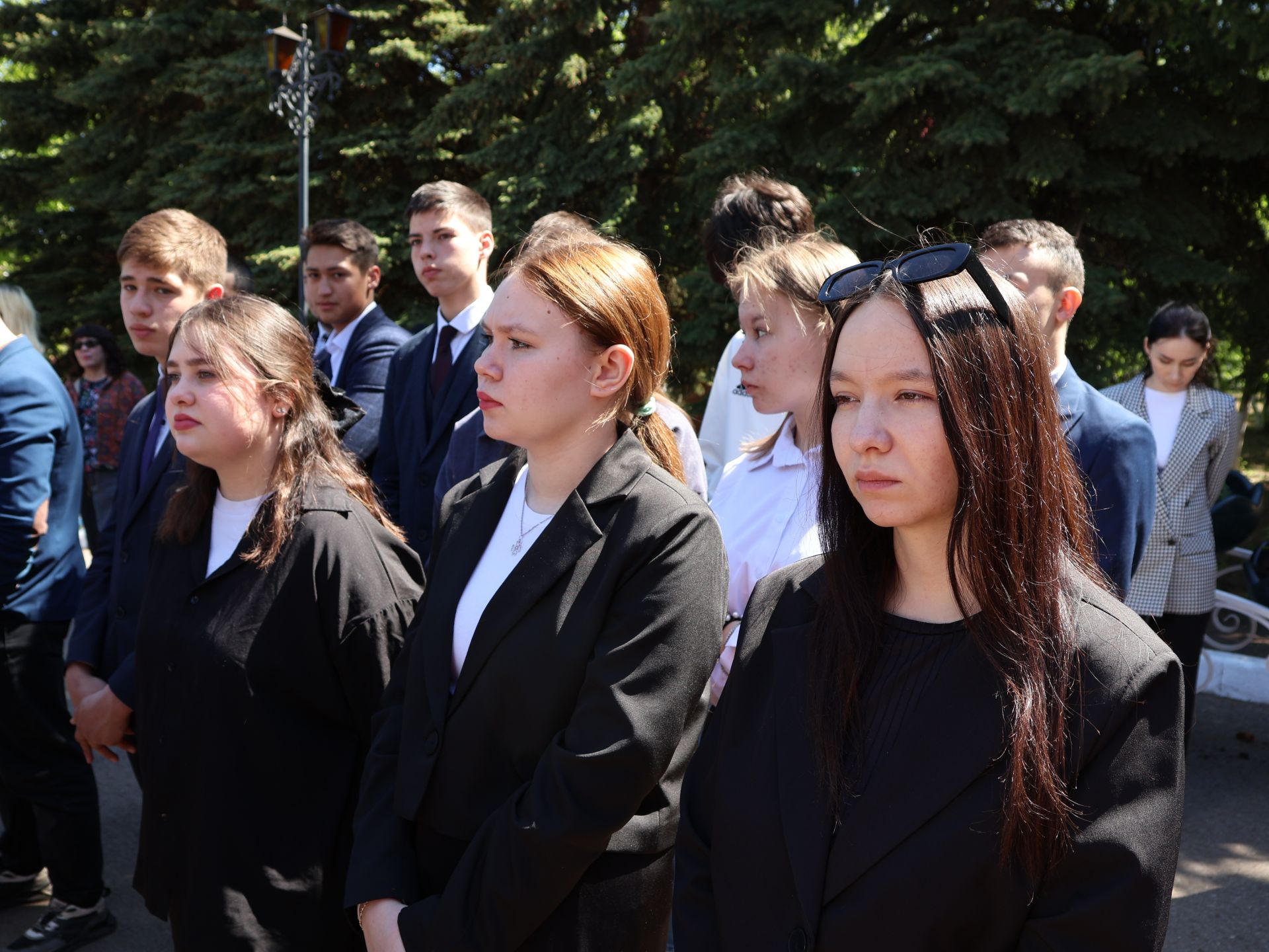 Технология техникумында «Батырлар аллеясы» ачылды