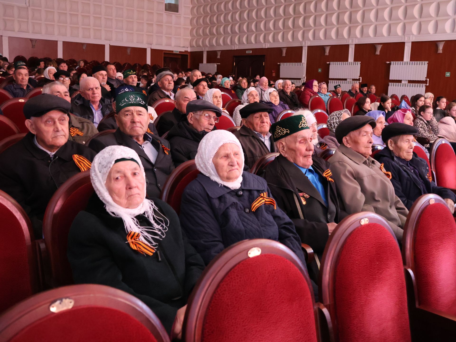 Актанышта Бөек Җиңү көнен якынайткан сугыш чоры балаларын хөрмәтләделәр