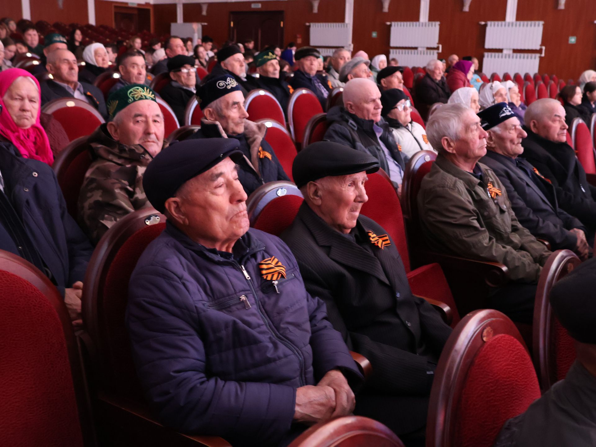 Актанышта Бөек Җиңү көнен якынайткан сугыш чоры балаларын хөрмәтләделәр