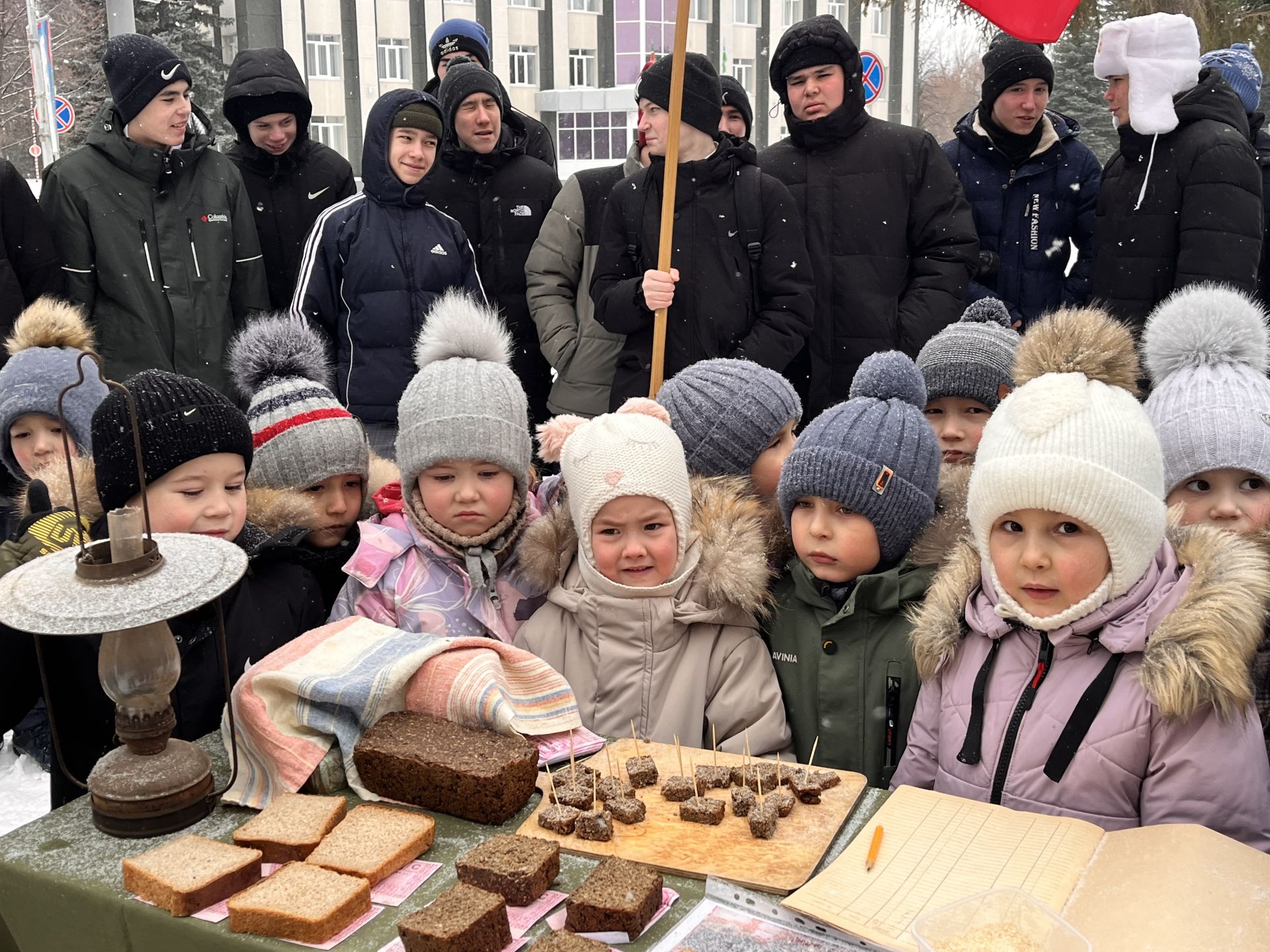 Актанышта «Блокада икмәге» Бөтенроссия акциясе узды