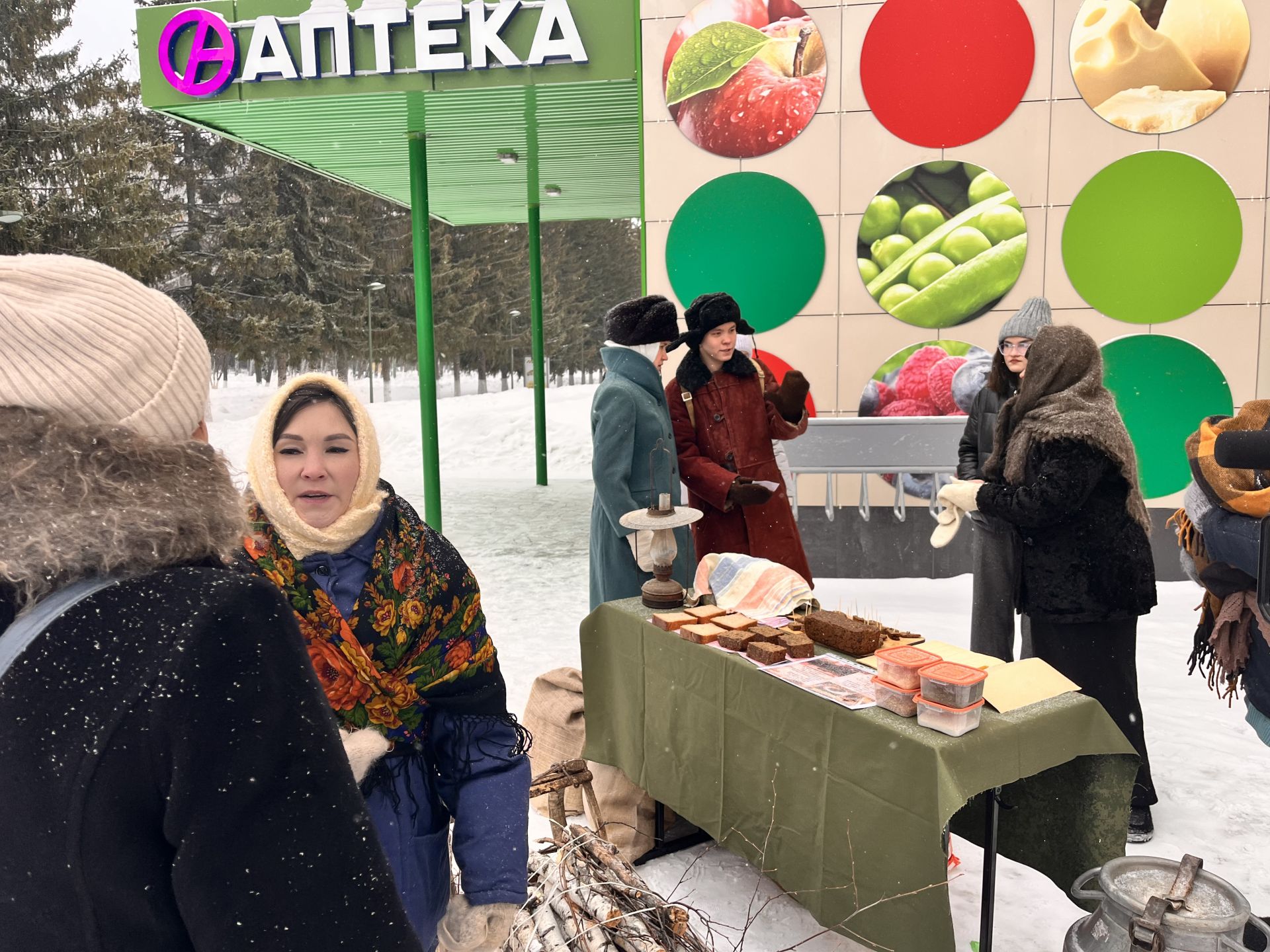 Актанышта «Блокада икмәге» Бөтенроссия акциясе узды