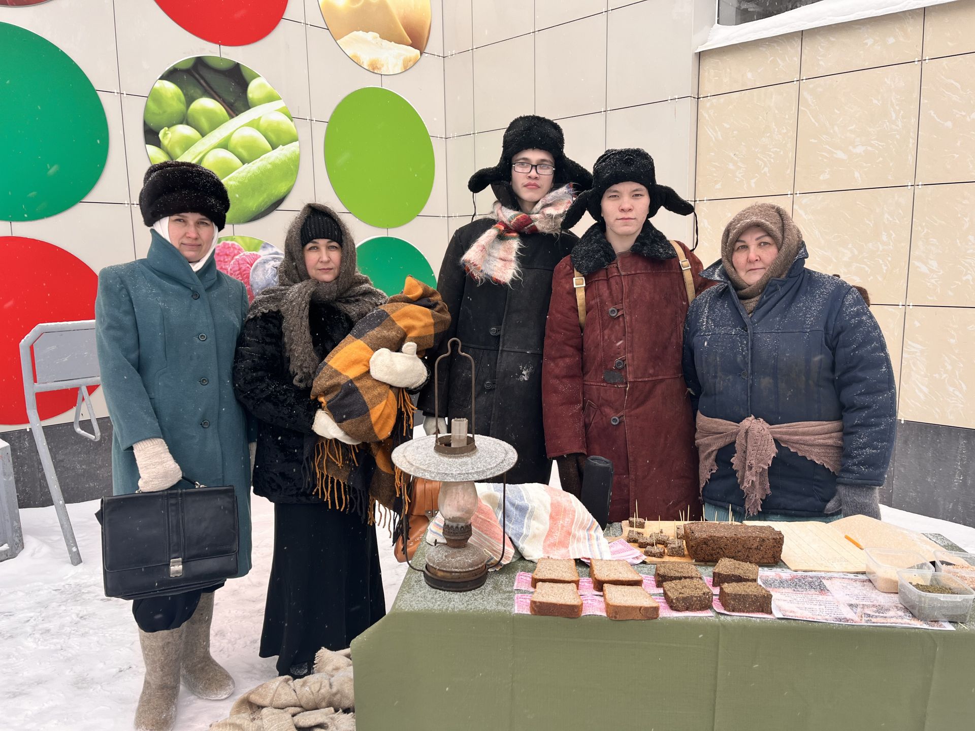 Актанышта «Блокада икмәге» Бөтенроссия акциясе узды