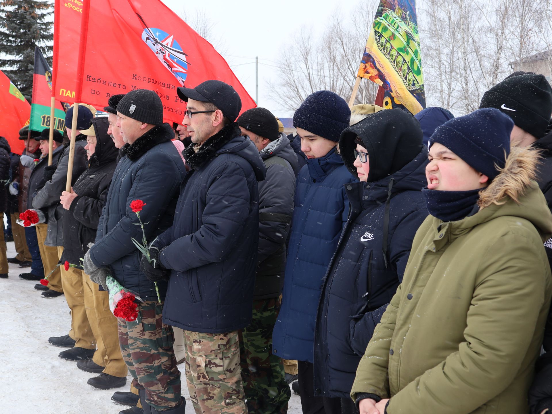 Актанышта Әфганстан батырларын хөрмәтләделәр