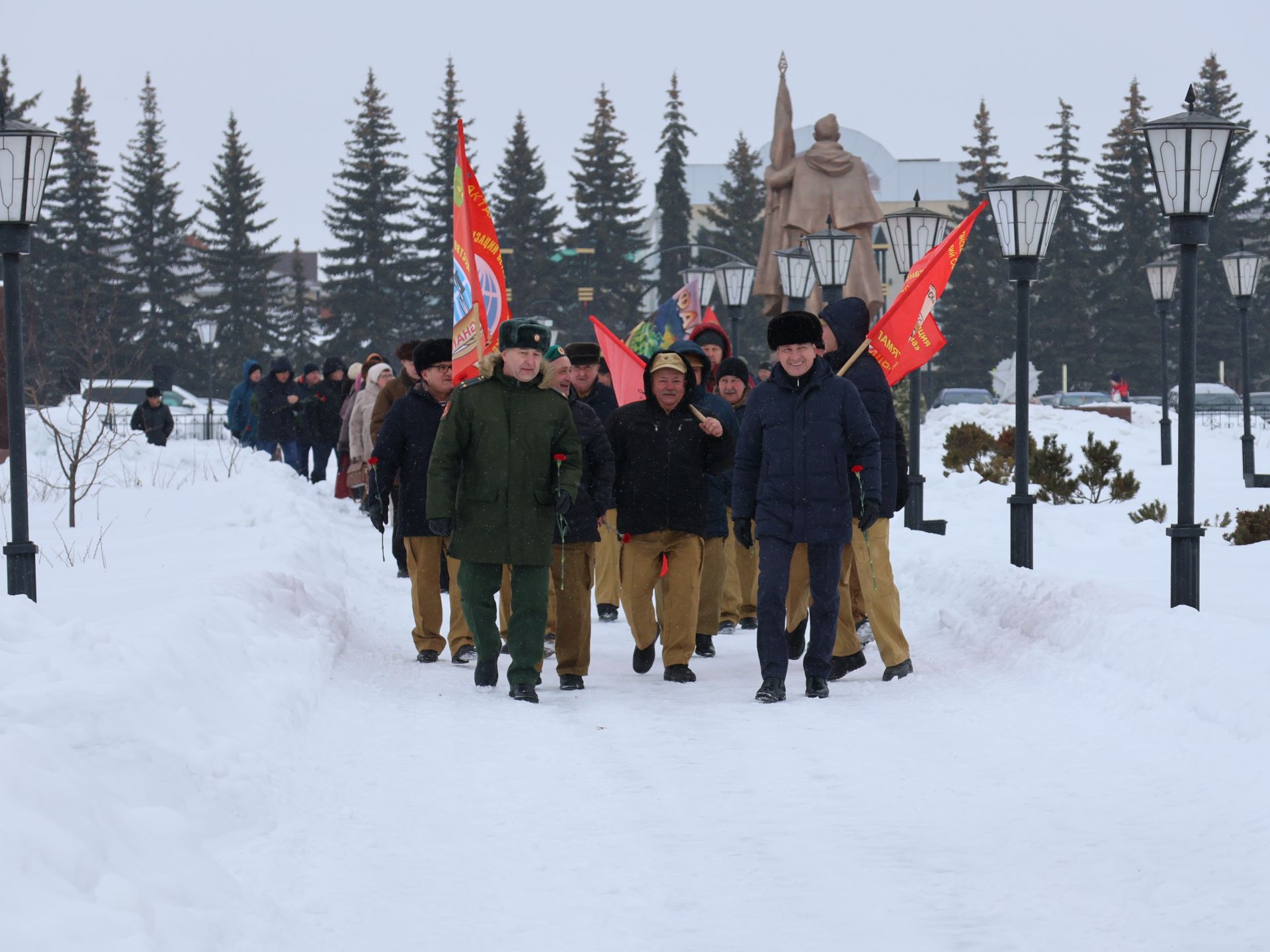 Актанышта Әфганстан батырларын хөрмәтләделәр