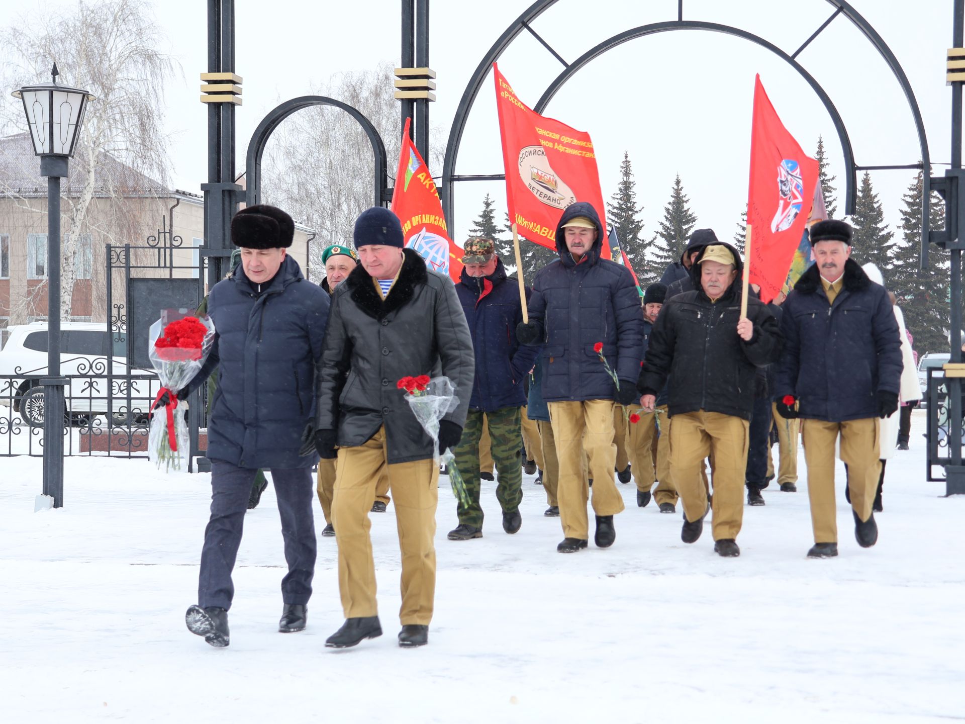 Актанышта Әфганстан батырларын хөрмәтләделәр