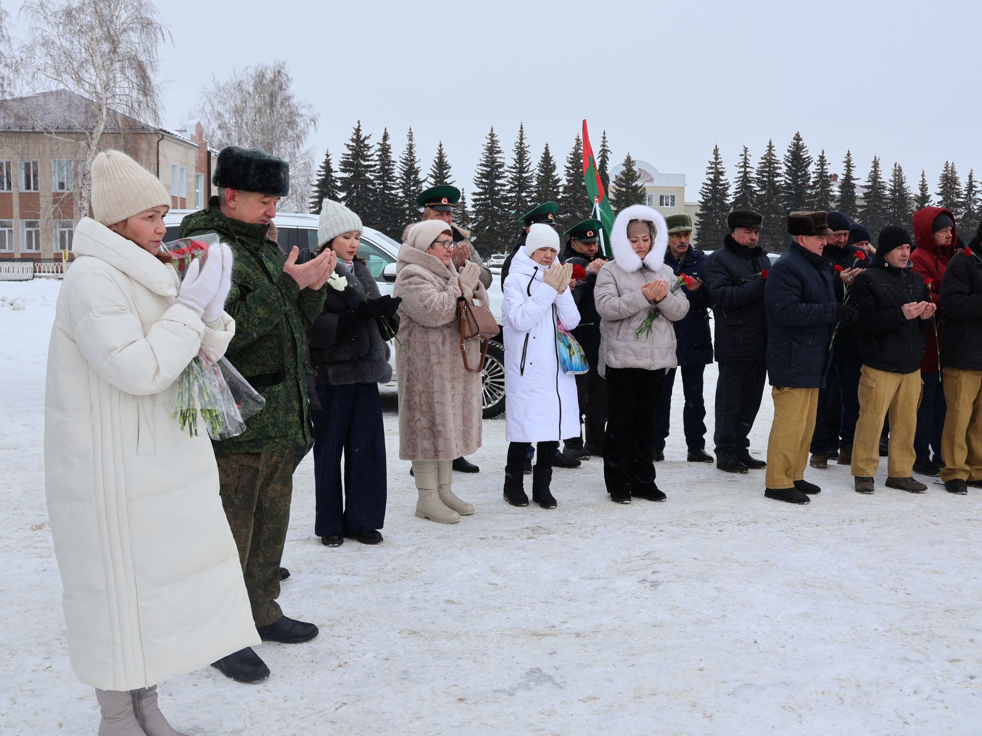 Актанышта Әфганстан батырларын хөрмәтләделәр