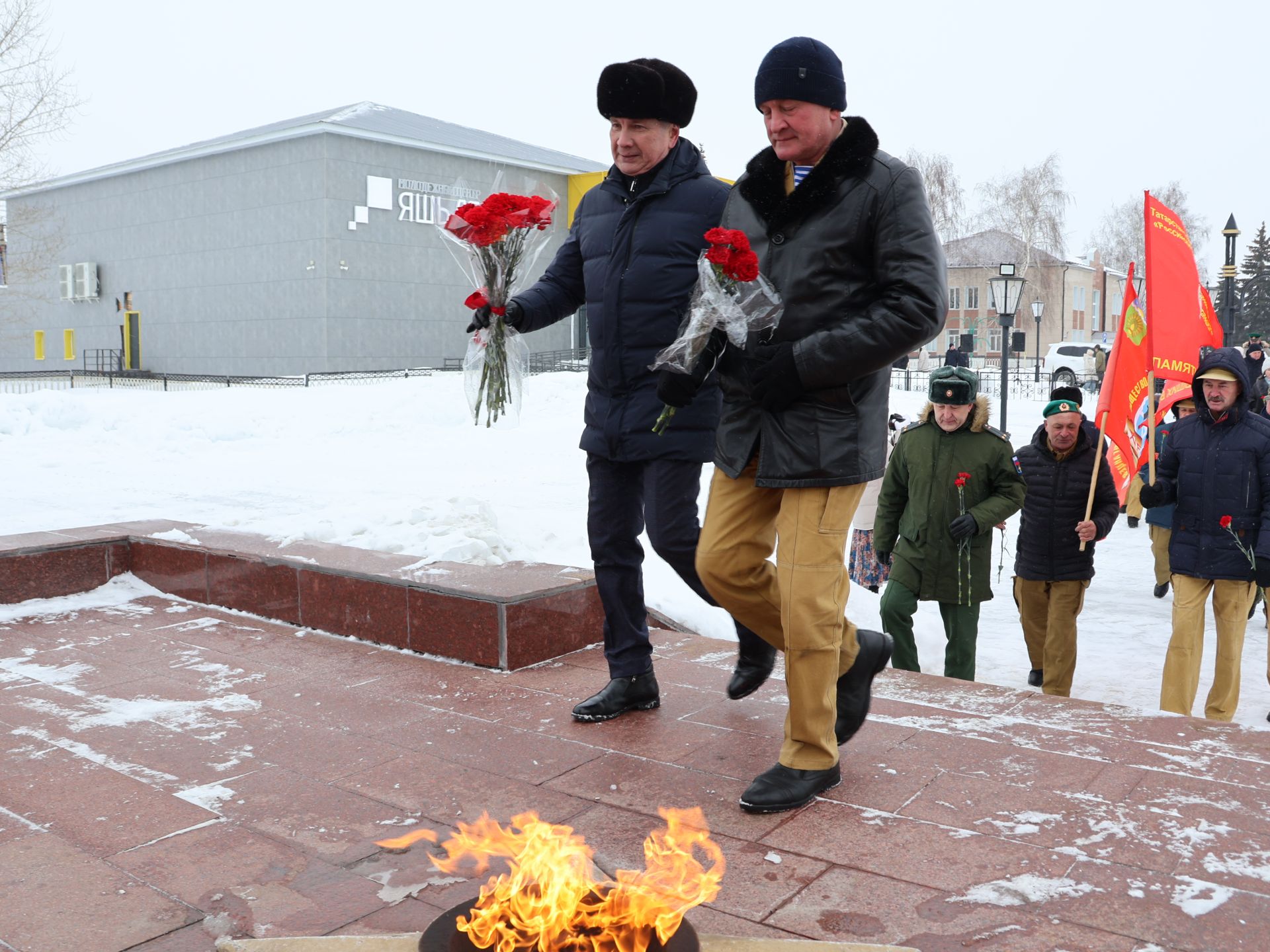 Актанышта Әфганстан батырларын хөрмәтләделәр