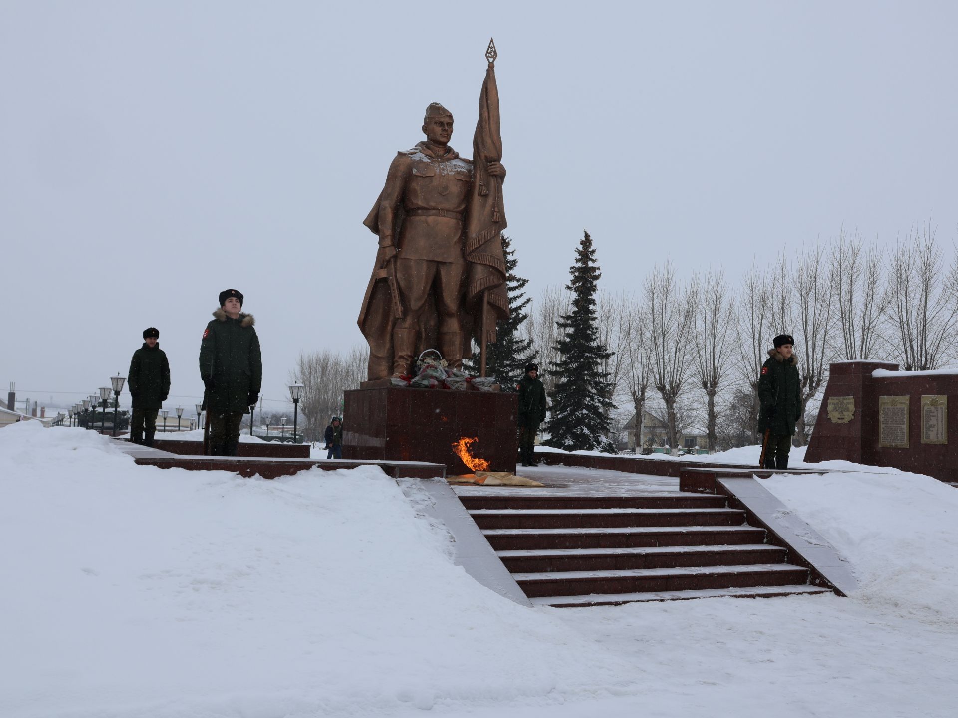 Патриотлык һәм хәтер: Актаныш районында геройлар һәрвакыт хөрмәтле!