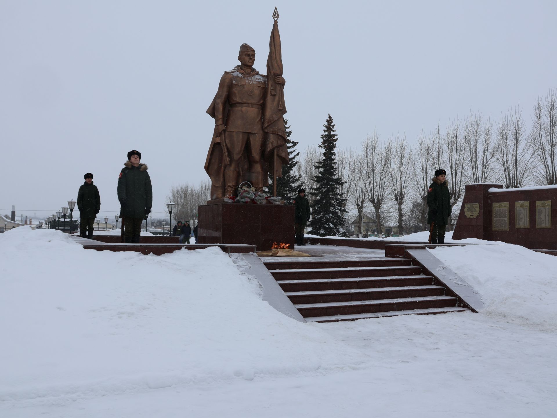 Патриотлык һәм хәтер: Актаныш районында геройлар һәрвакыт хөрмәтле!