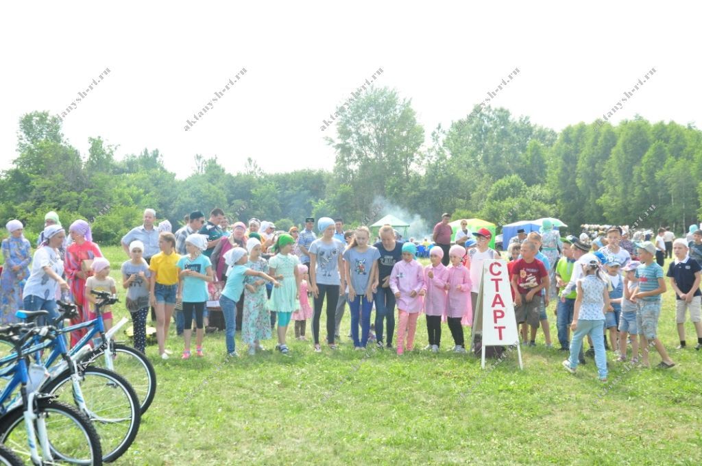 Актанышта мөселман балалар сабантуе гөрләде