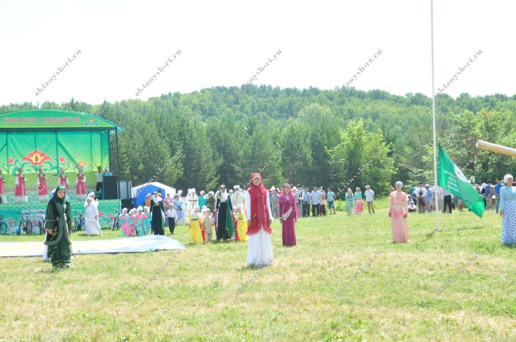 Актанышта мөселман балалар сабантуе гөрләде