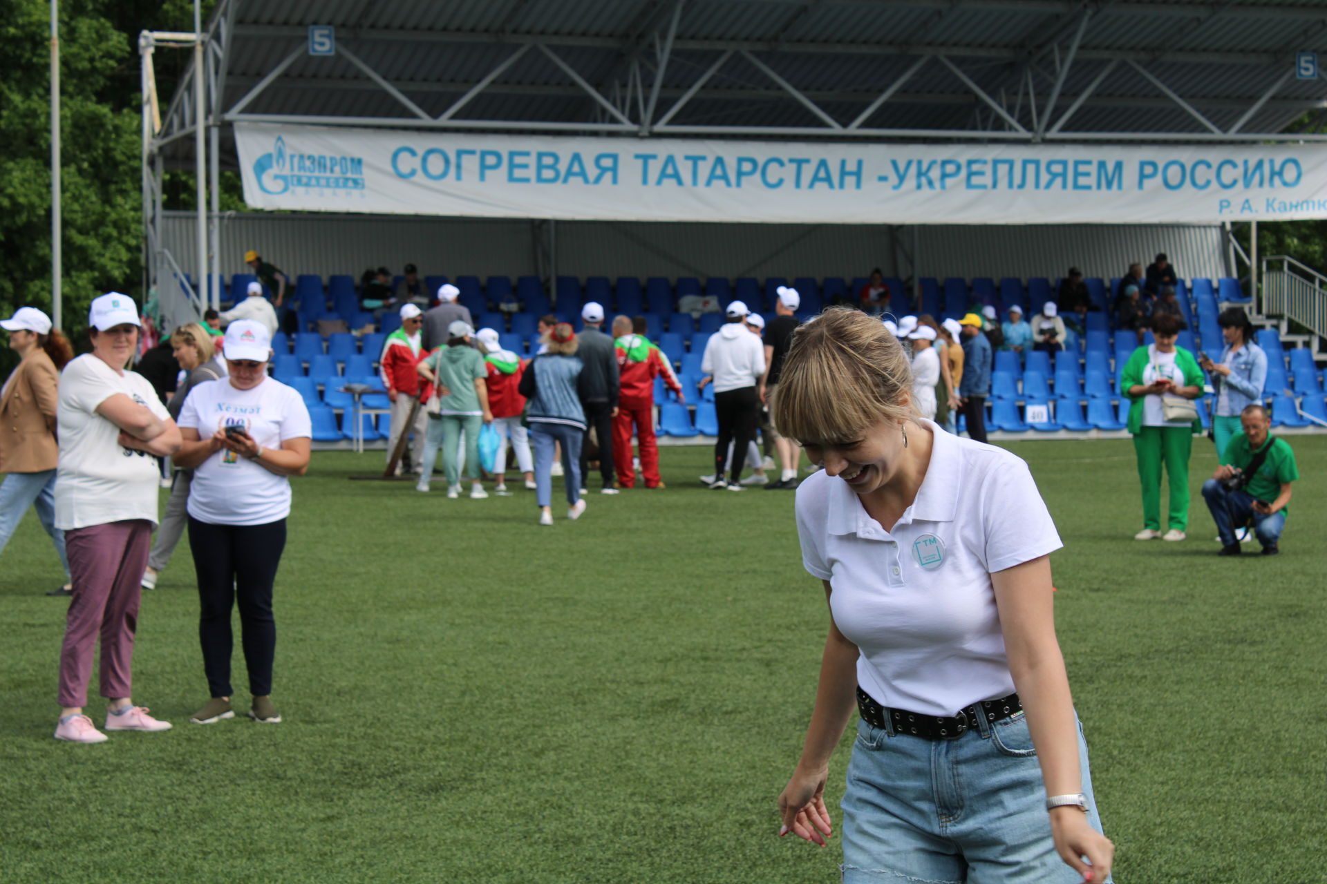 БЕЗНЕҢ ФОТОРЕПОРТАЖ:Саба районында беренче тапкыр "ТАТМЕДИА" АҖ журналистлары сабантуе оештырылды