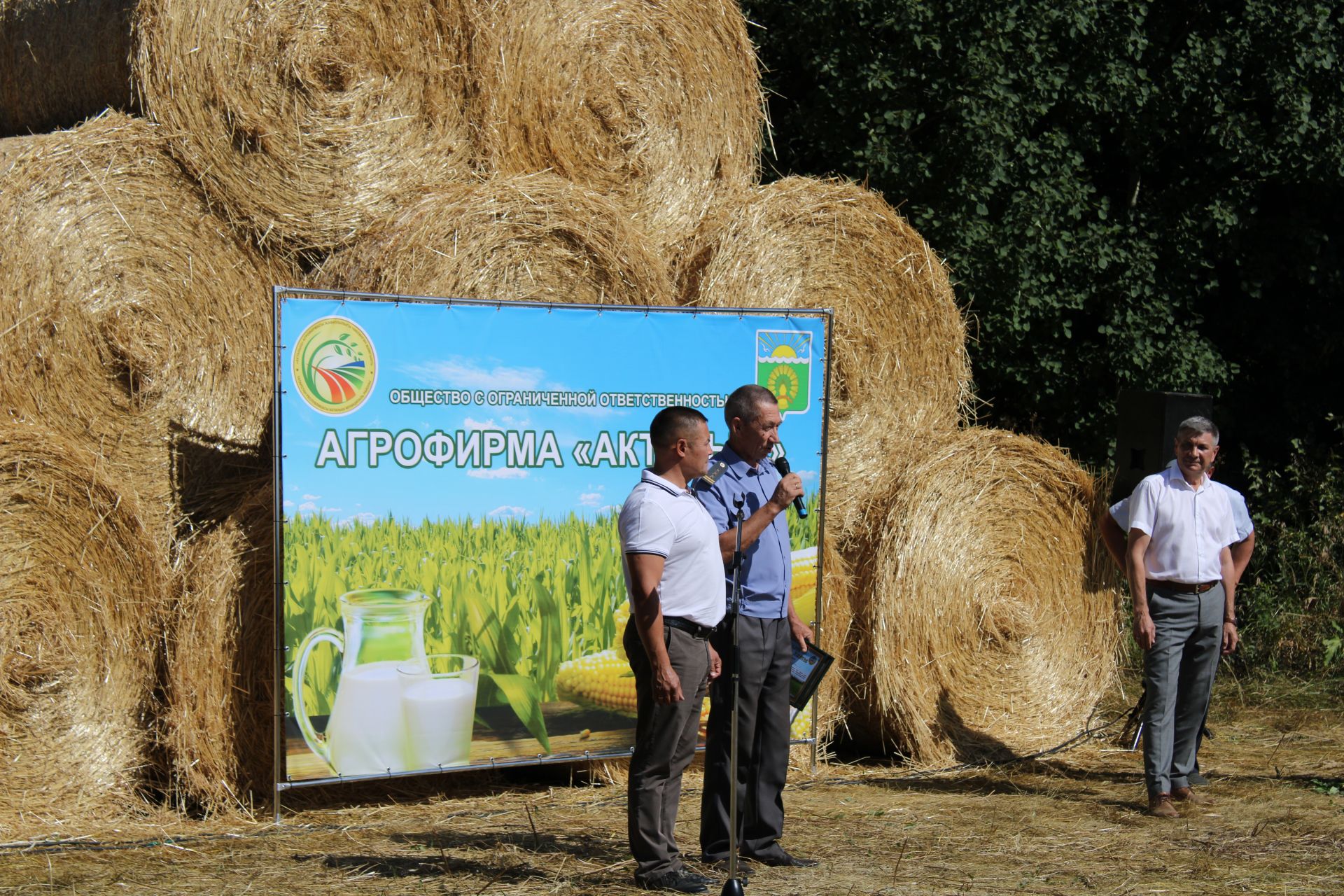 "Актаныш" агрофирмасы бөртекле культураларны урып-җыюны тәмамлады