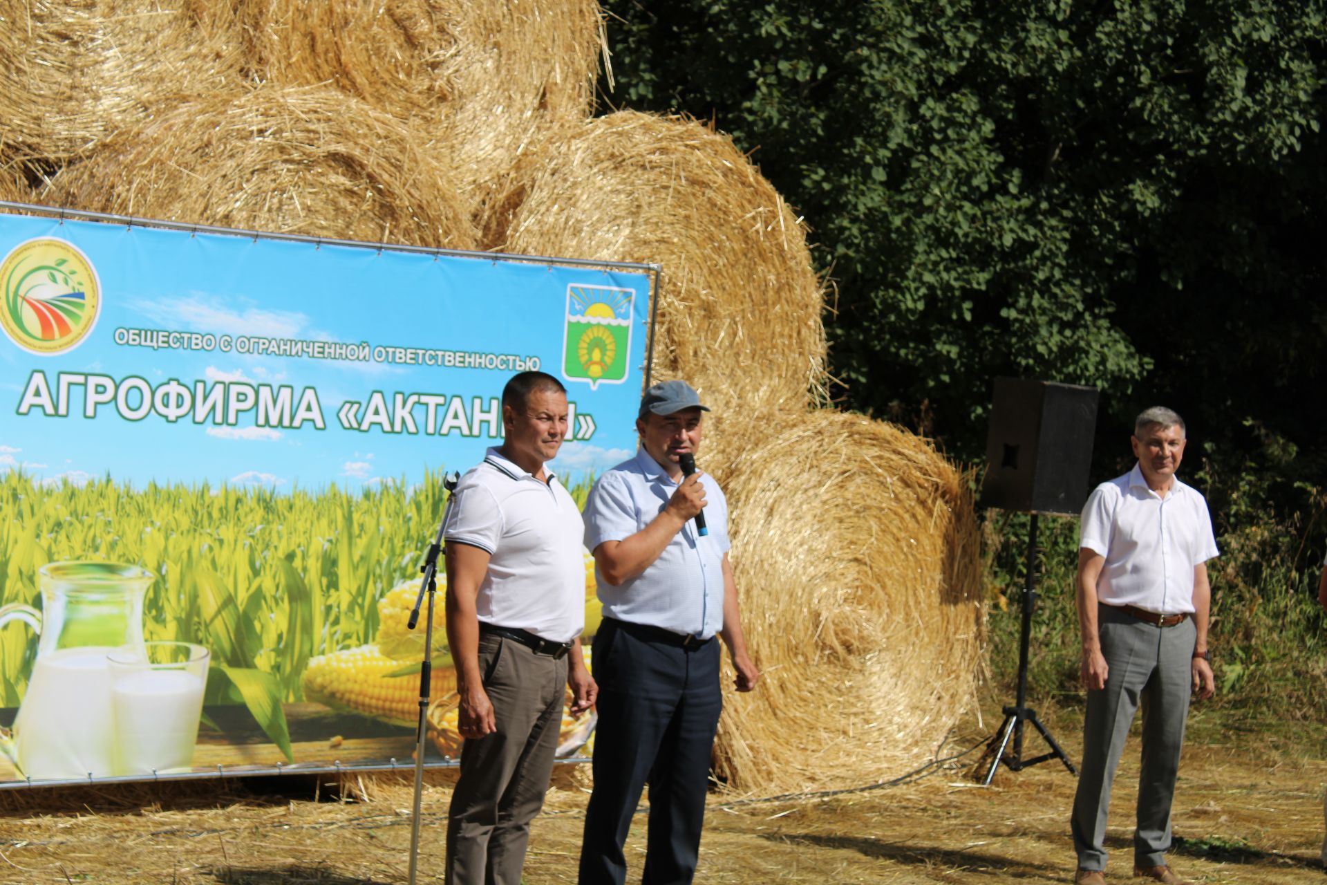 "Актаныш" агрофирмасы бөртекле культураларны урып-җыюны тәмамлады