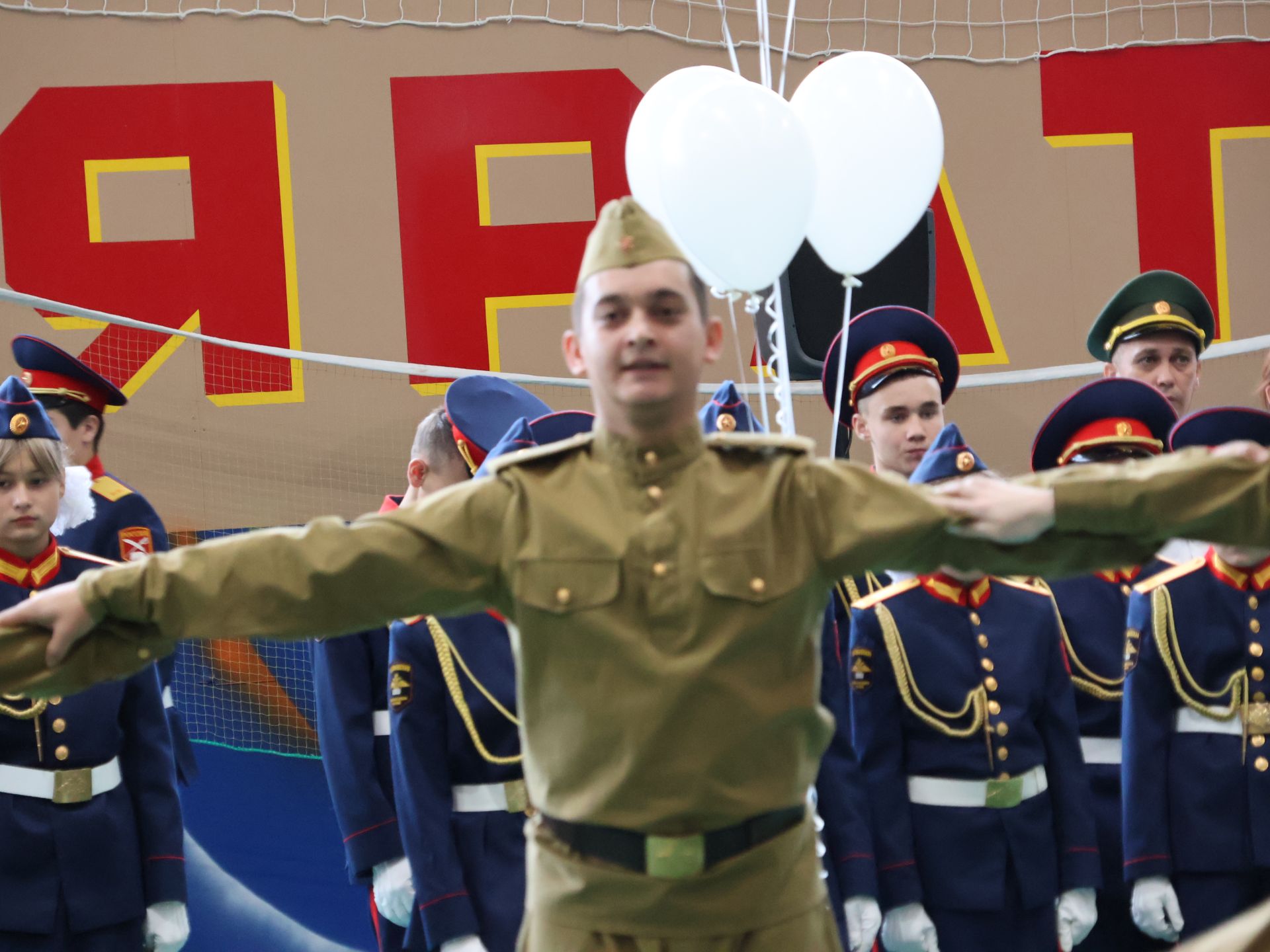 Советлар Союзы Герое Хәсән Заманов исемендәге кадет мәктәбендә ант кабул итү тантанасы