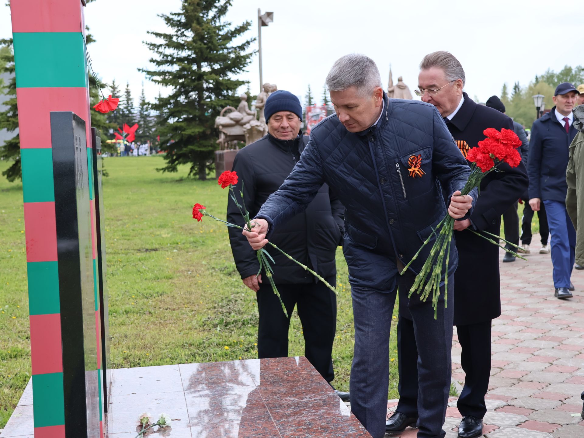 Бөек Җиңүгә 79 ел: Актанышта "Хәтер кайтавазы" бәйрәм тантанасыннан фоторепортаж