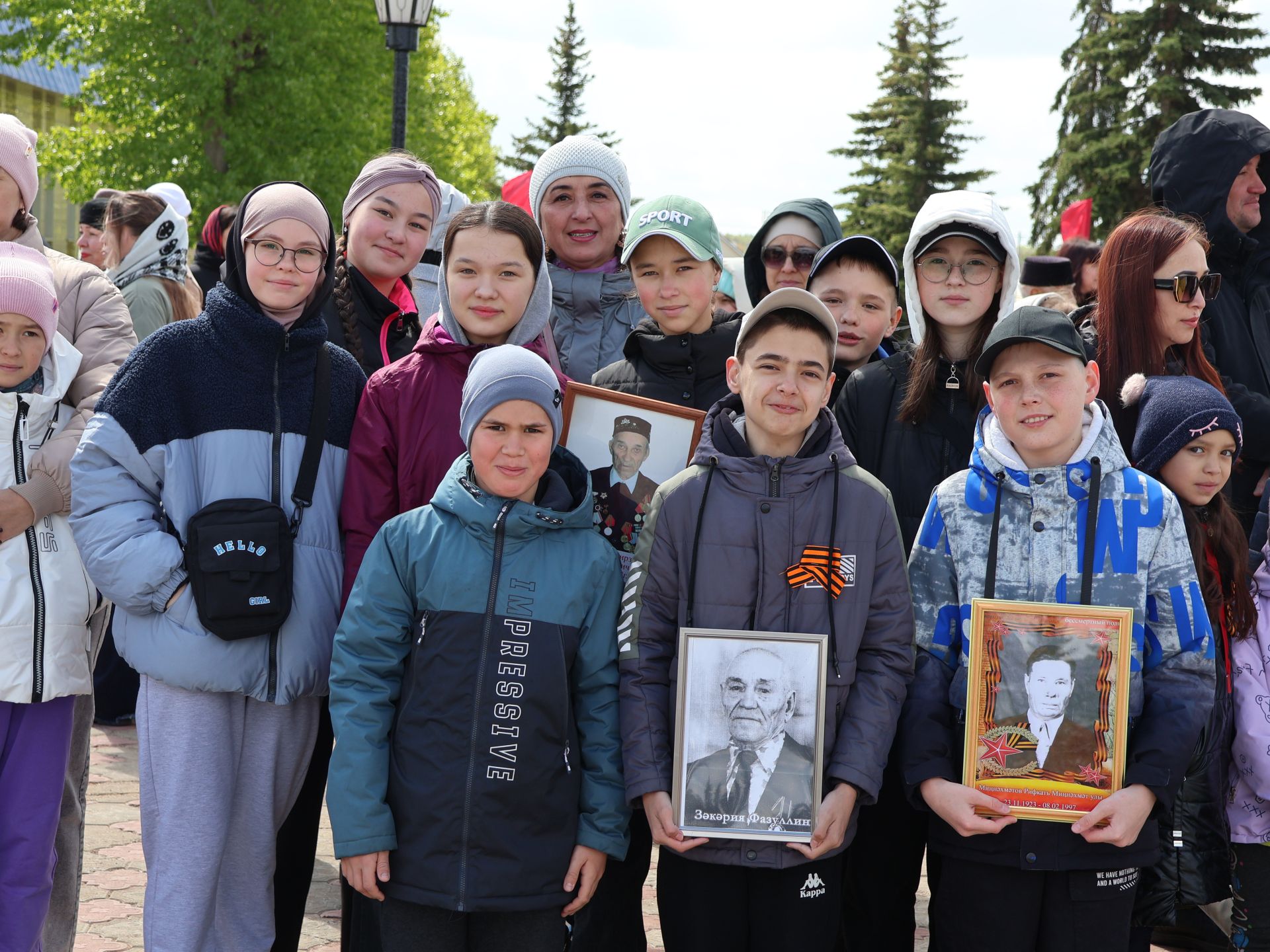 Бөек Җиңүгә 79 ел: Актанышта "Хәтер кайтавазы" бәйрәм тантанасыннан фоторепортаж