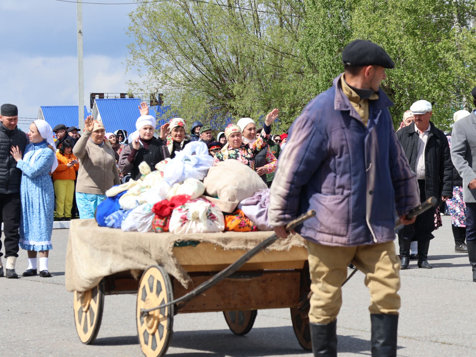 Бөек Җиңүгә 79 ел: Актанышта "Хәтер кайтавазы" бәйрәм тантанасыннан фоторепортаж