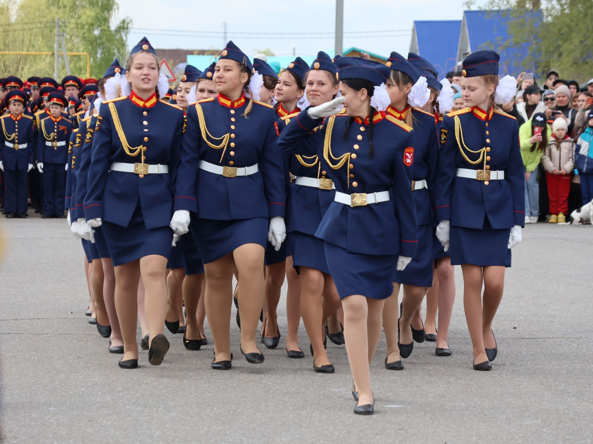 Бөек Җиңүгә 79 ел: Актанышта "Хәтер кайтавазы" бәйрәм тантанасыннан фоторепортаж