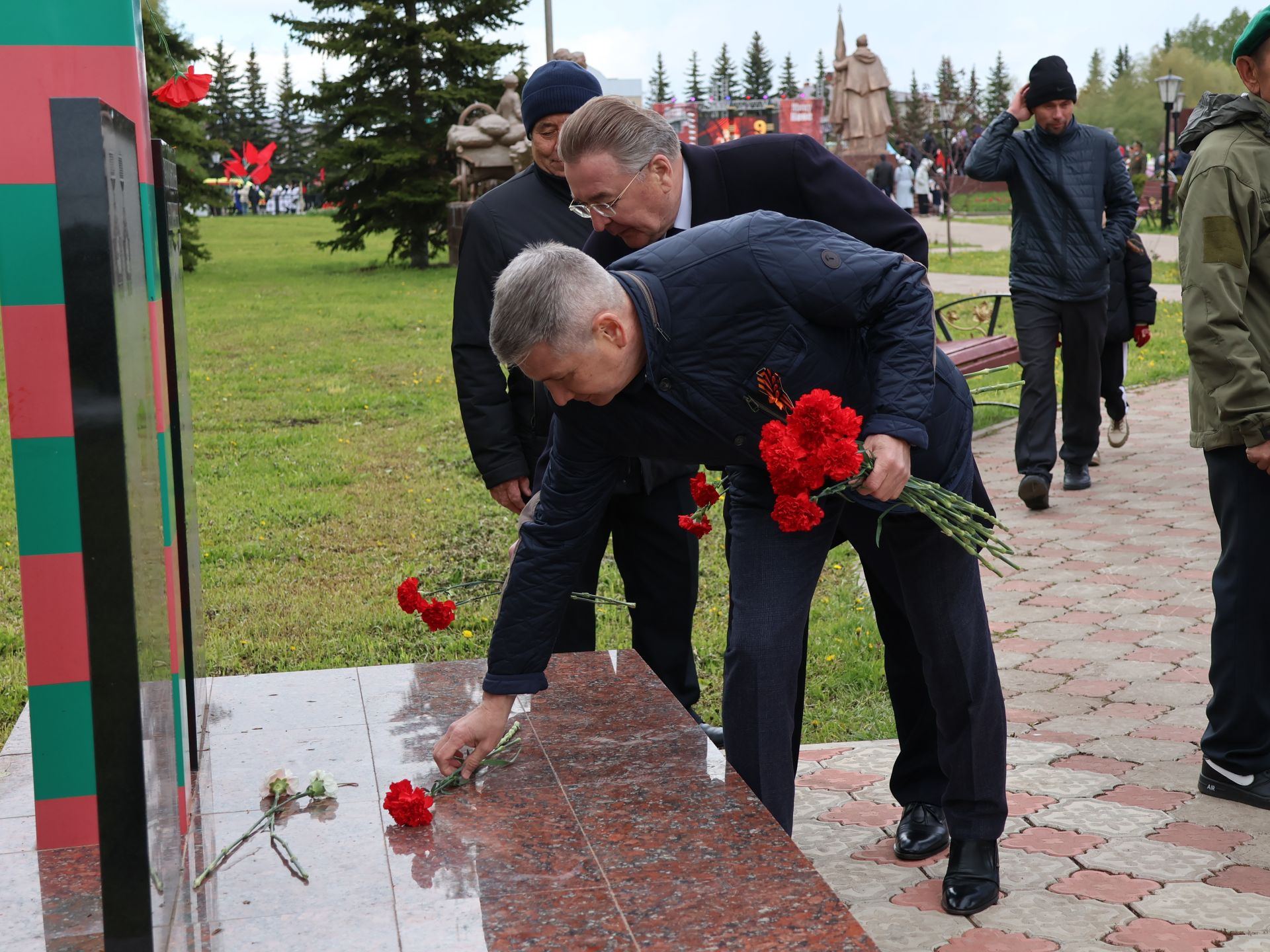 Бөек Җиңүгә 79 ел: Актанышта "Хәтер кайтавазы" бәйрәм тантанасыннан фоторепортаж