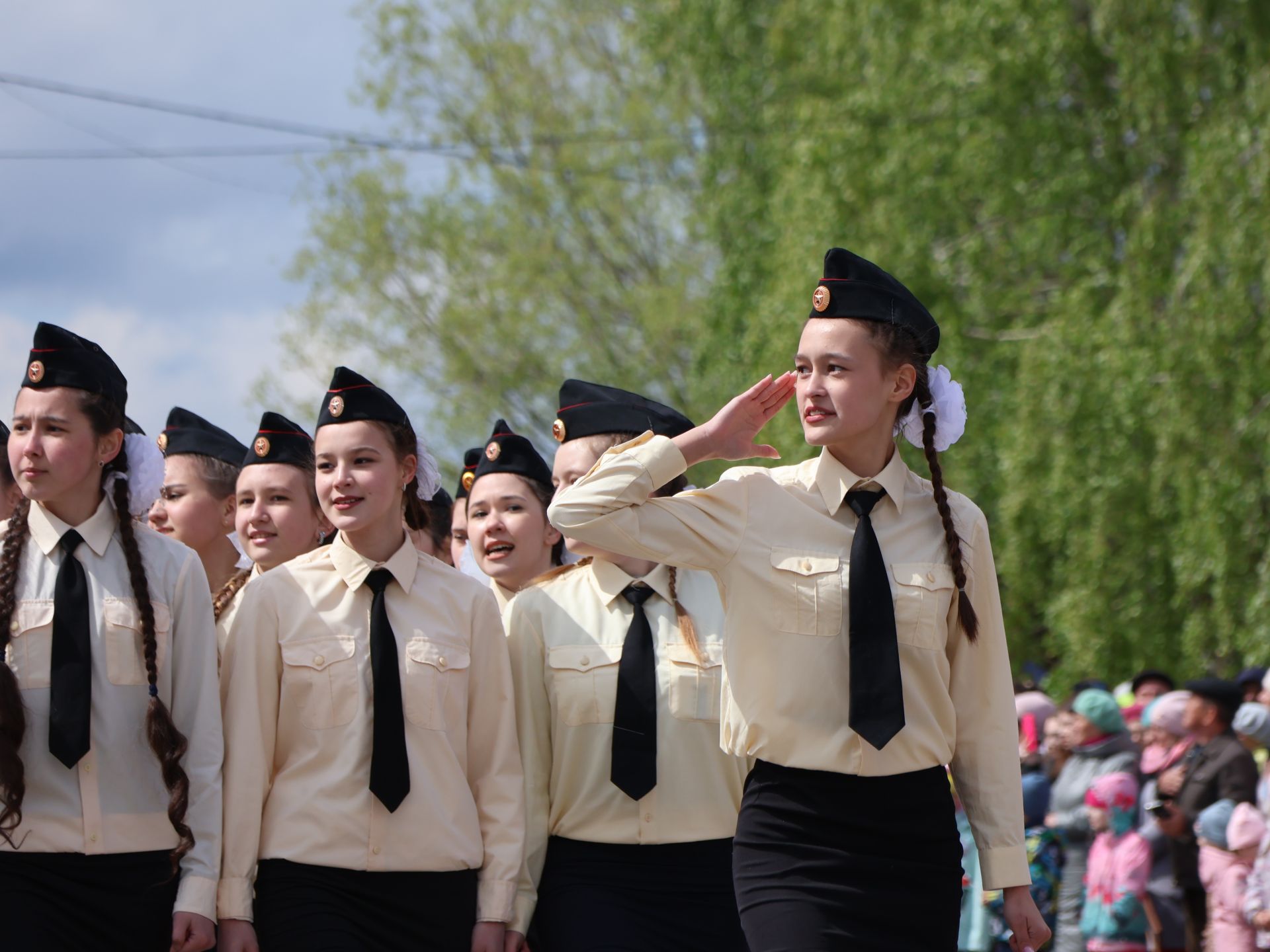 Бөек Җиңүгә 79 ел: Актанышта "Хәтер кайтавазы" бәйрәм тантанасыннан фоторепортаж