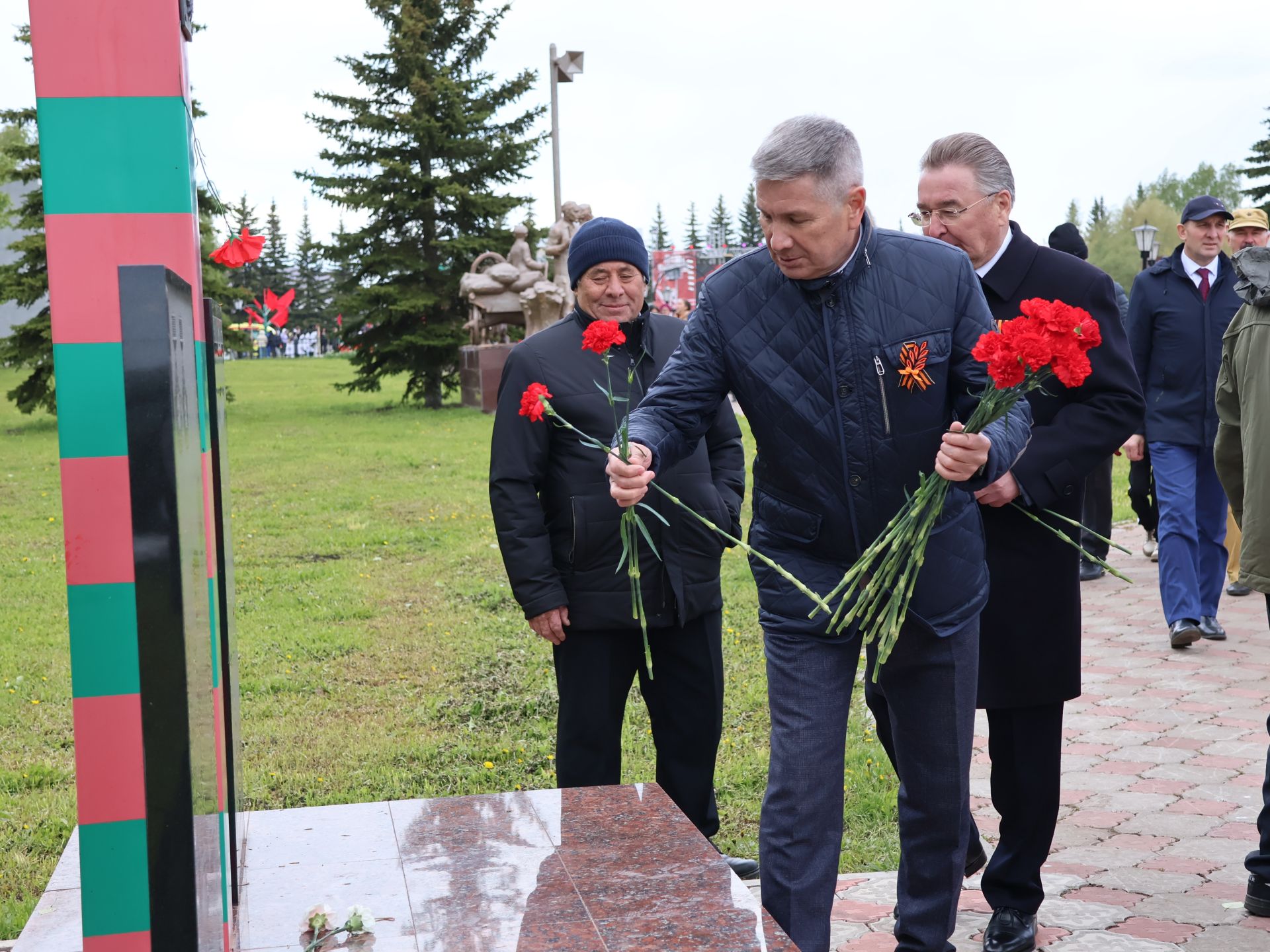 Бөек Җиңүгә 79 ел: Актанышта "Хәтер кайтавазы" бәйрәм тантанасыннан фоторепортаж